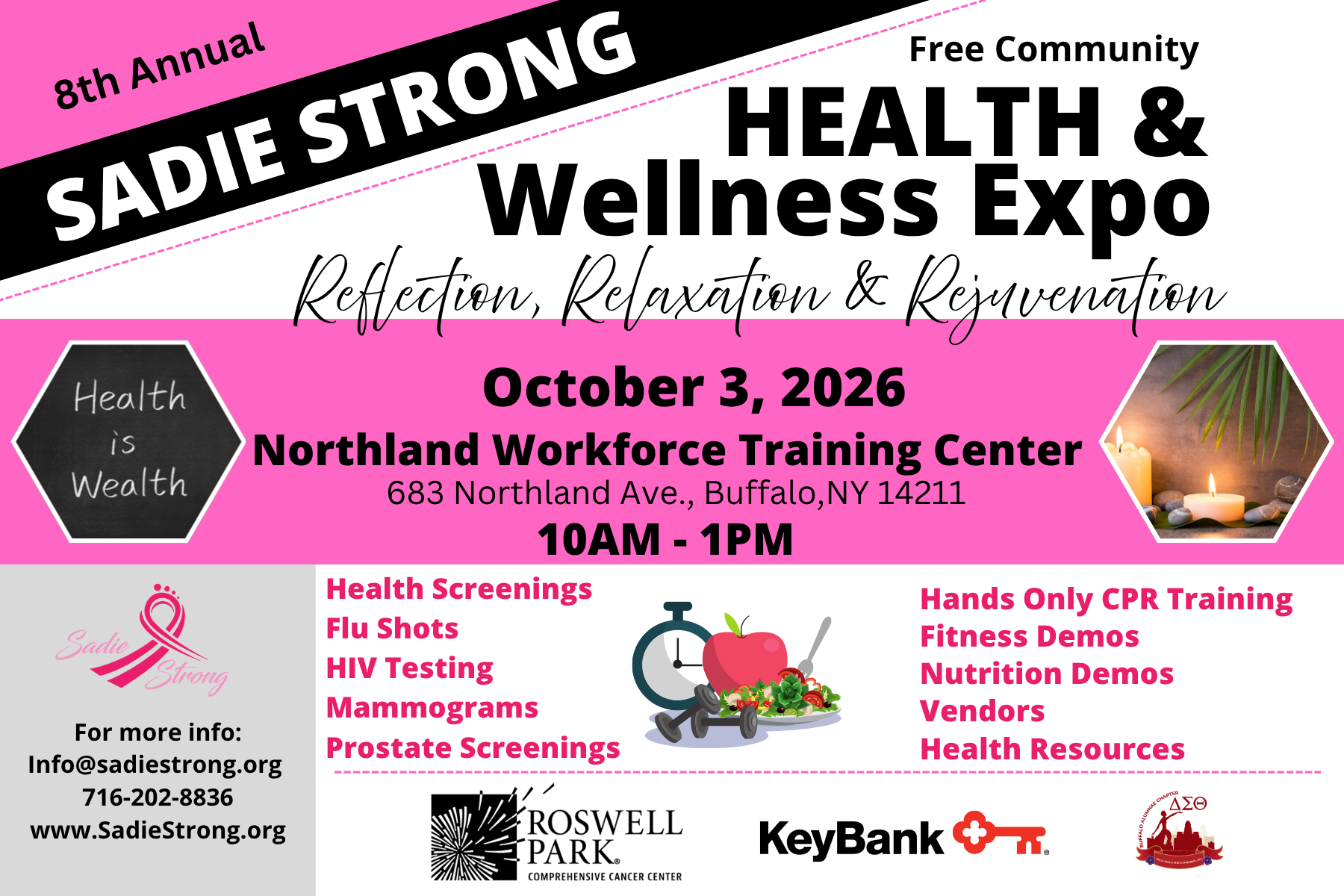 Sadie Strong to Host Free Community Health and Wellness