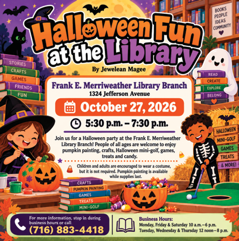 Buffalo Central Terminal Fall Fest Featuring Trunk-Or-Treat October 29th