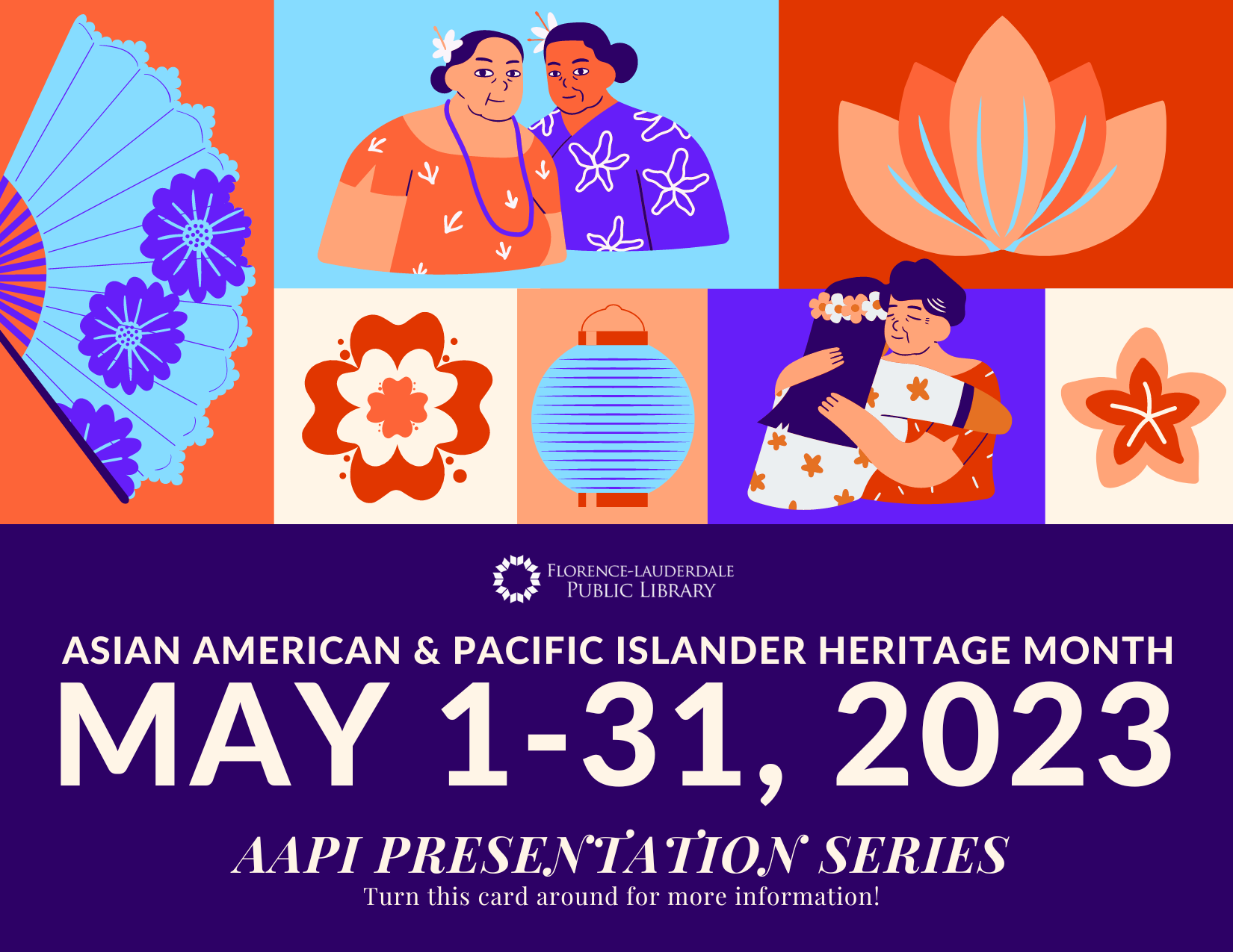 FLPL AAPI Heritage Month ePostcard, 2023