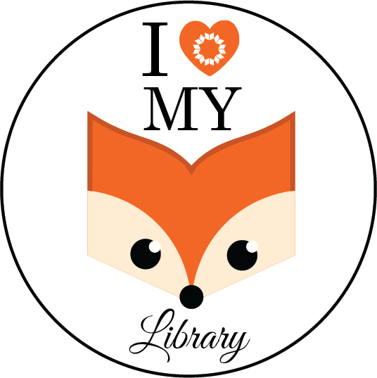 FLPL "I Love My Library" Felix Mascot Pin, 2021