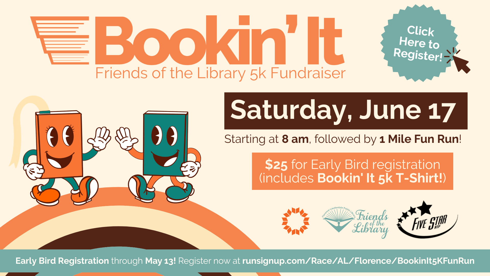 FLPL Bookin' It 5k Website Slider, 2023
