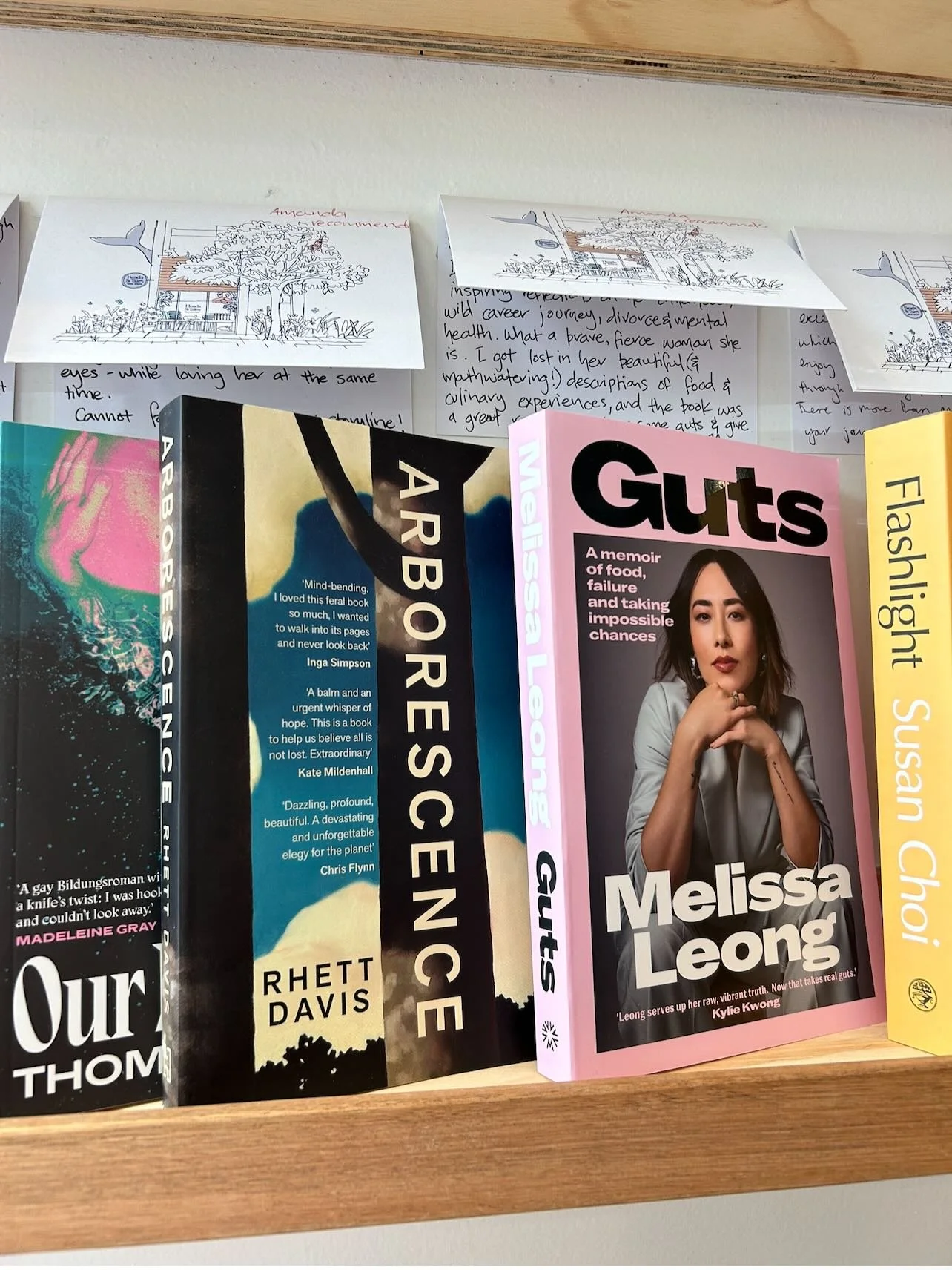 Amanda recommends&hellip; 🌳🩷

Arborescence by @rhettsdavis 
Guts by @fooderati