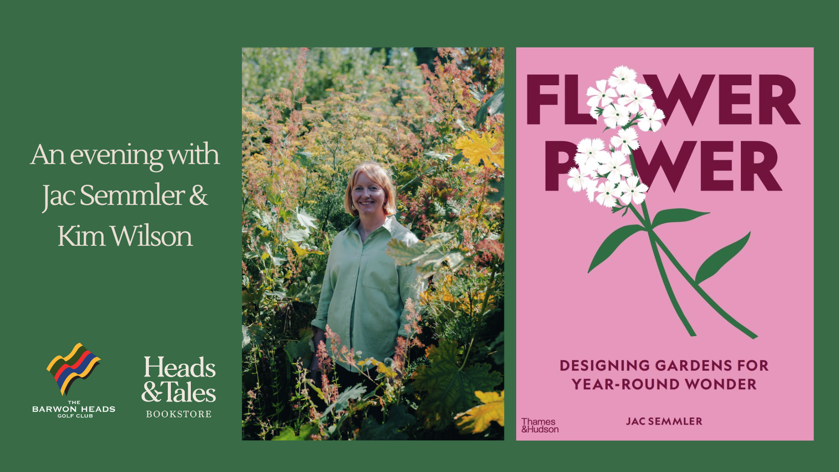 FLOWER POWER: An evening with Jac Semmler &amp; Kim Wilson