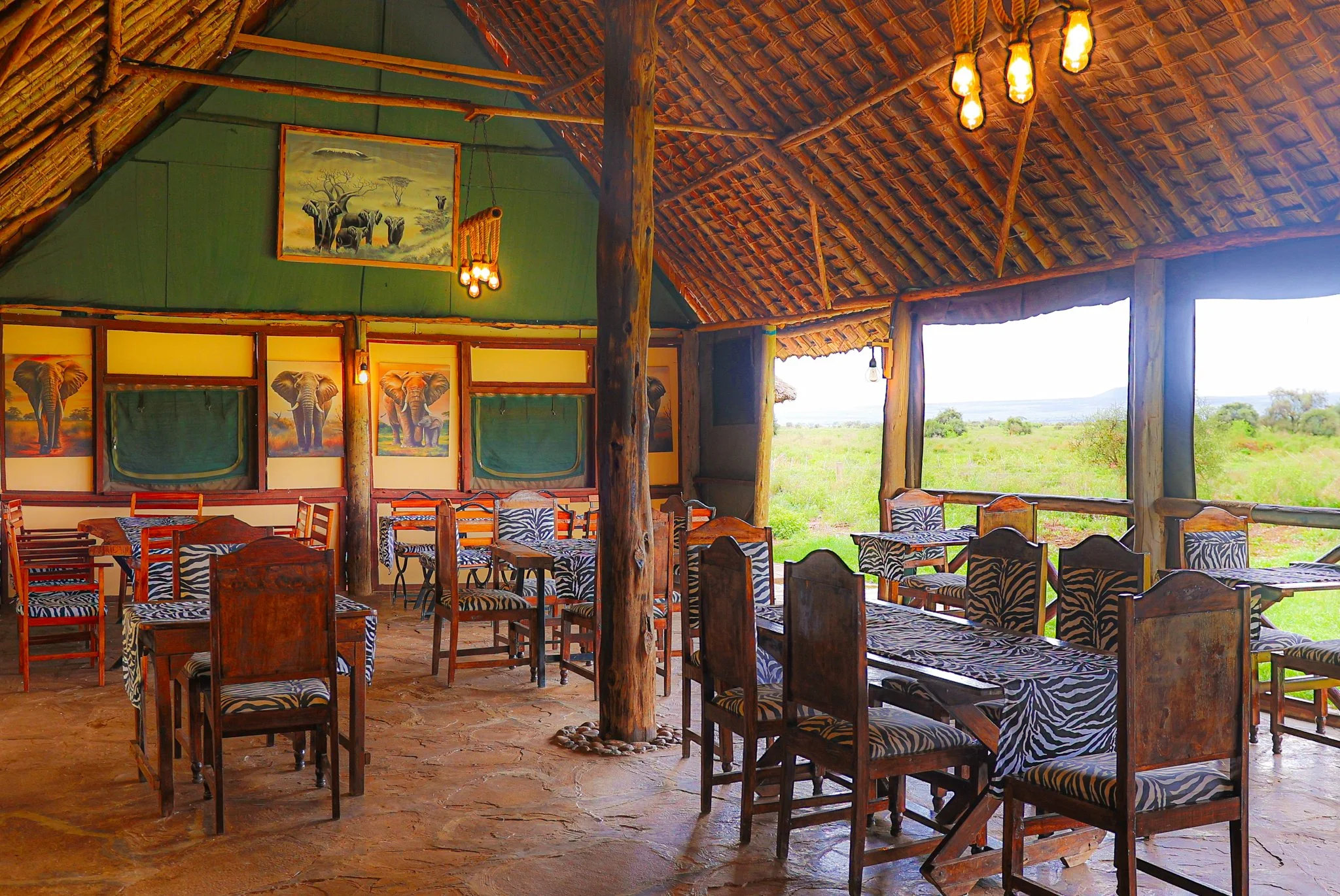 Dining Area (Restaurant) - Amboseli Discovery Camp - Angle 8.jpg