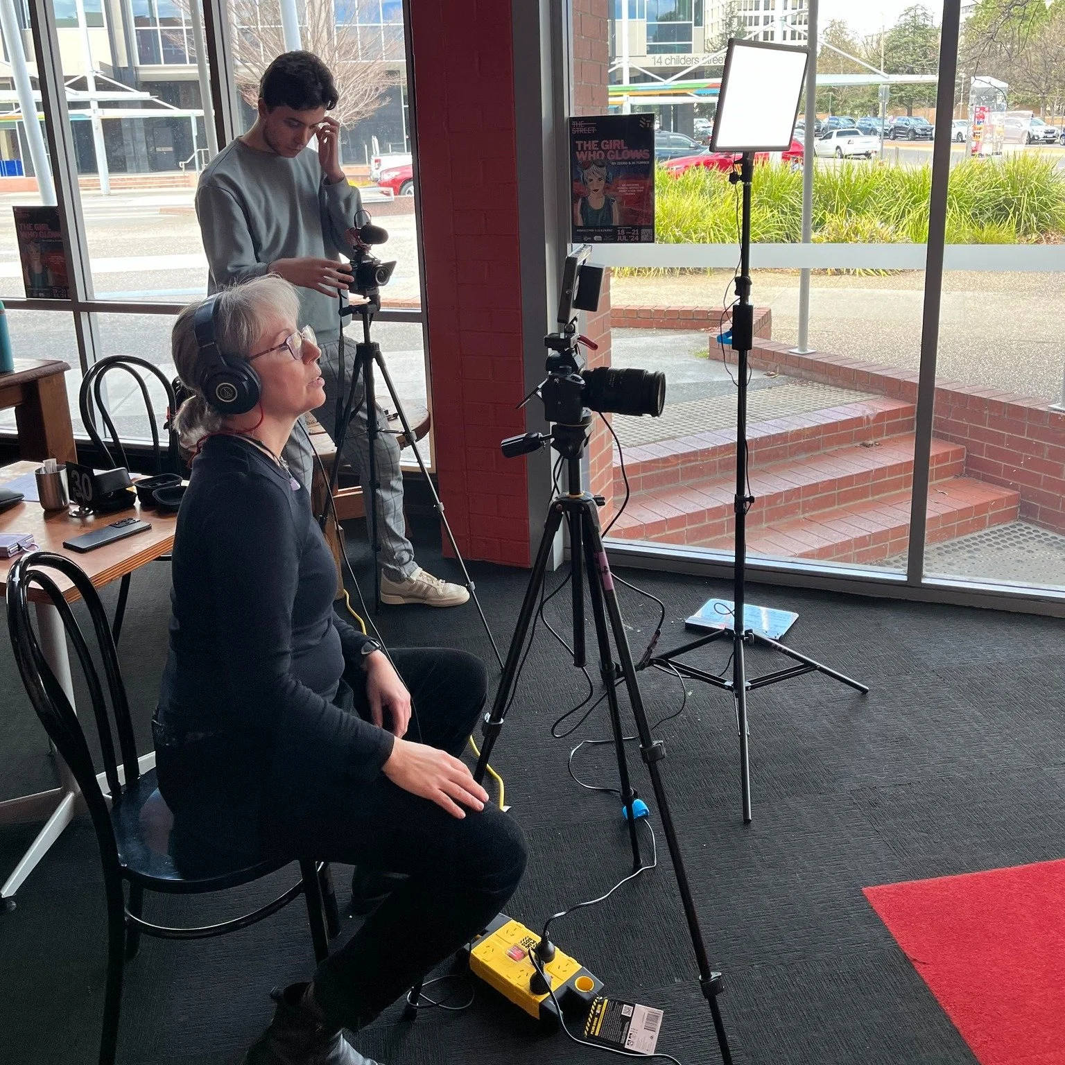 Showreel shoot at the Street with Albert Locke