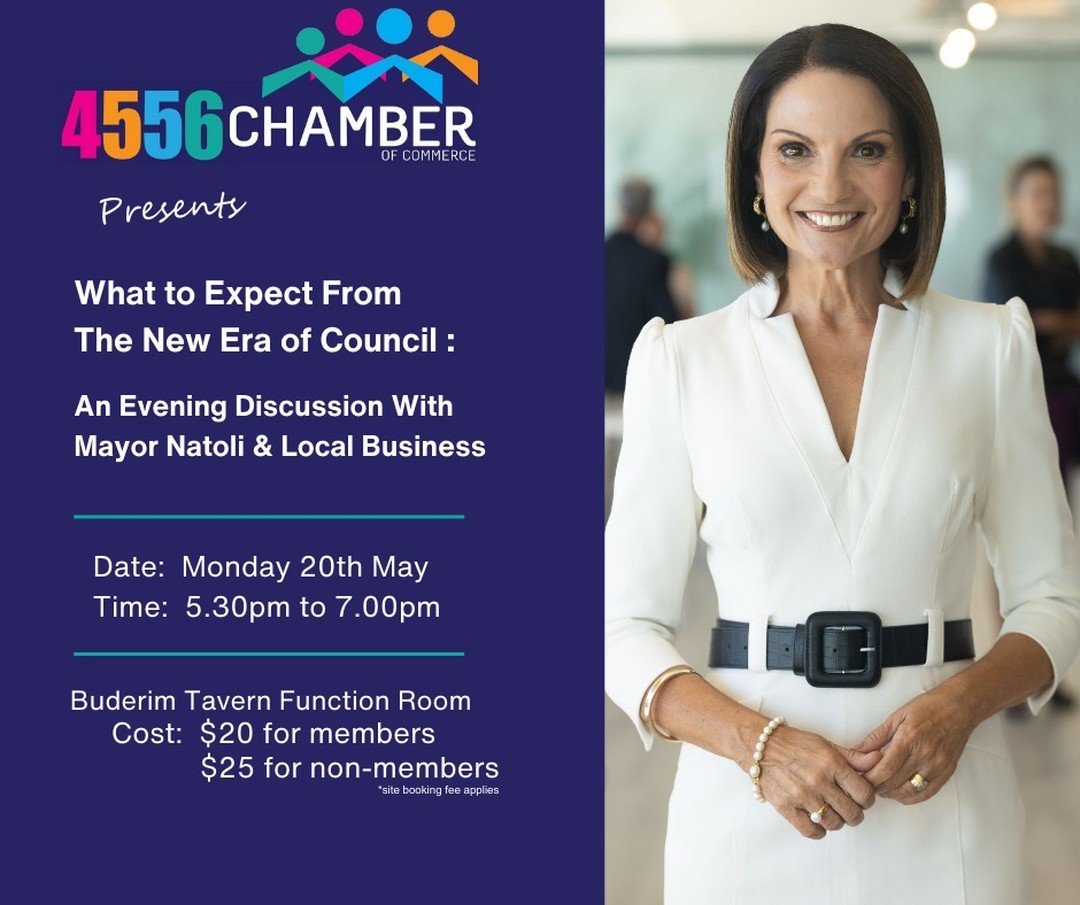 We&rsquo;re excited to launch a special event on May 20th for everyone to meet our new @mayorrosannanatoli 

The next era of local government leadership has been decided and we&rsquo;re keen to make the most of it.

Mayor Natoli will be 60 days into 