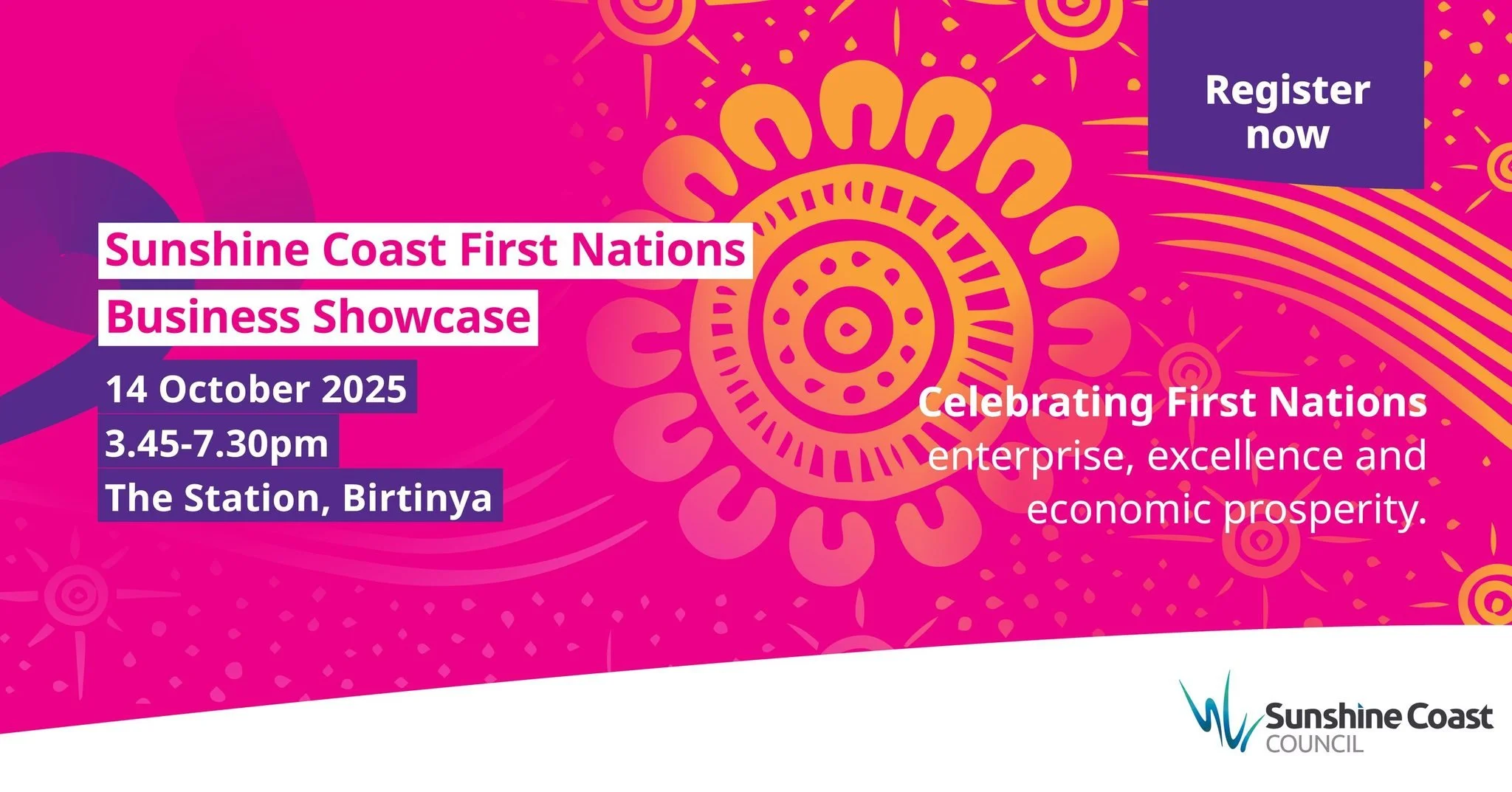 🌿 Celebrate Indigenous Business Month with us! 🌿

Join us for a vibrant event showcasing 30+ local First Nations businesses across art, technology, cultural services, food, agriculture and more.

✨ What to expect:
✔️ Cultural performances &amp; sto