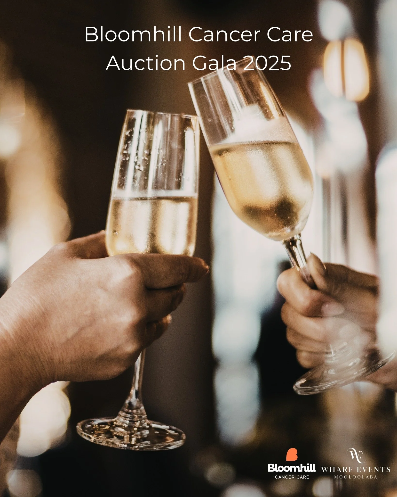 ✨ You&rsquo;re invited to our upcoming Auction Gala hosted by @bloomhillcancercare are at the fabulous Wharf Events to help us support those impacted by cancer when they need us most 🧡

📅 Friday 21 November 2025.
🕕 From 6pm to late
📍 The Wharf Mo