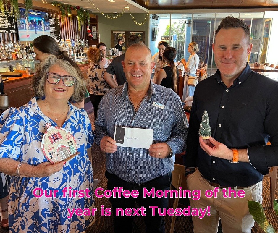 Our first Coffee Morning of the year is on Tuesday, the 3rd of February.

Start your day with good coffee, friendly faces and positive conversations with people from our local business community. It is a relaxed chance to connect, listen and share be