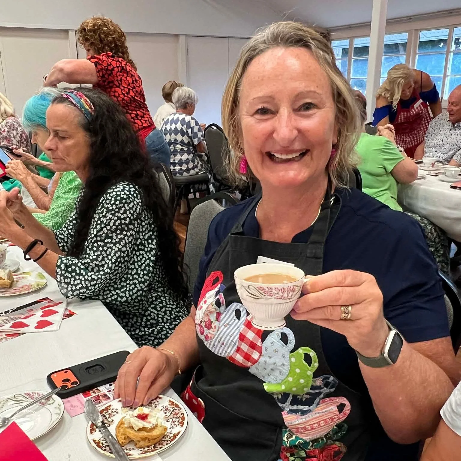 Thank you to everyone who attended Sconetime Buderim yesterday! 

A heart-warming morning tea bringing together our wonderful seniors (and young-at-heart locals) over yummo scones, great company, and plenty of laughs.

All items on the table this mor