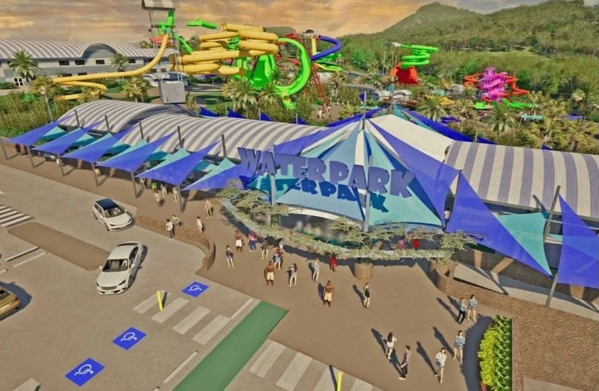 Hot off the press 💥

New $60million water theme park approved by Council beside Aussie World at Palmview. 

Not the first time that a water park has been approved for a site on the Sunshine Coast, but let&rsquo;s hope this time the project materiali