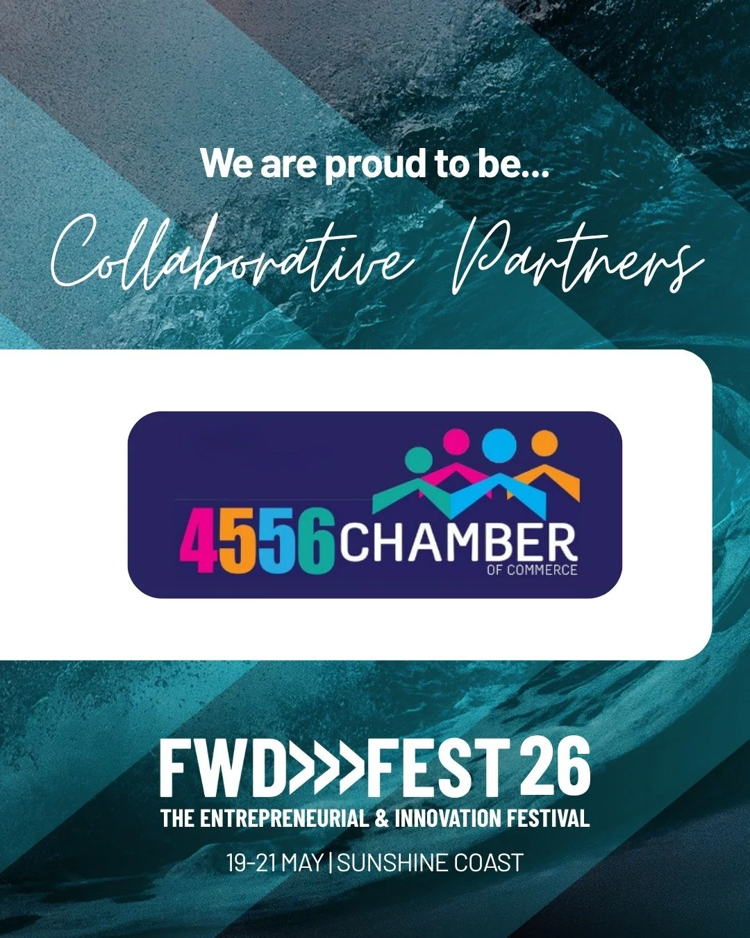 We're THRILLED to be a collaborative partner of Forward Fest 2026.

WHAT IS FWD>>>FEST?

THE ULTIMATE FESTIVAL FOR RIDING THE WAVE OF THE ENTREPRENEURIAL

FWD>FEST is a multi-day business festival for entrepreneurs and innovators and thei