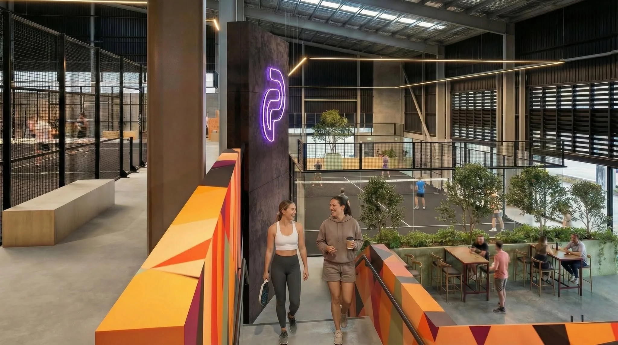 Something big &amp; brand spanking new opens for business today in Forest Glen. Welcome @thepadelgrounds 

Padel. Bar. Gym. Sauna. Ice Plunge. Cafe.

Casual play, coaching, social play and all the fun of this new sport of padel which is huge overseas