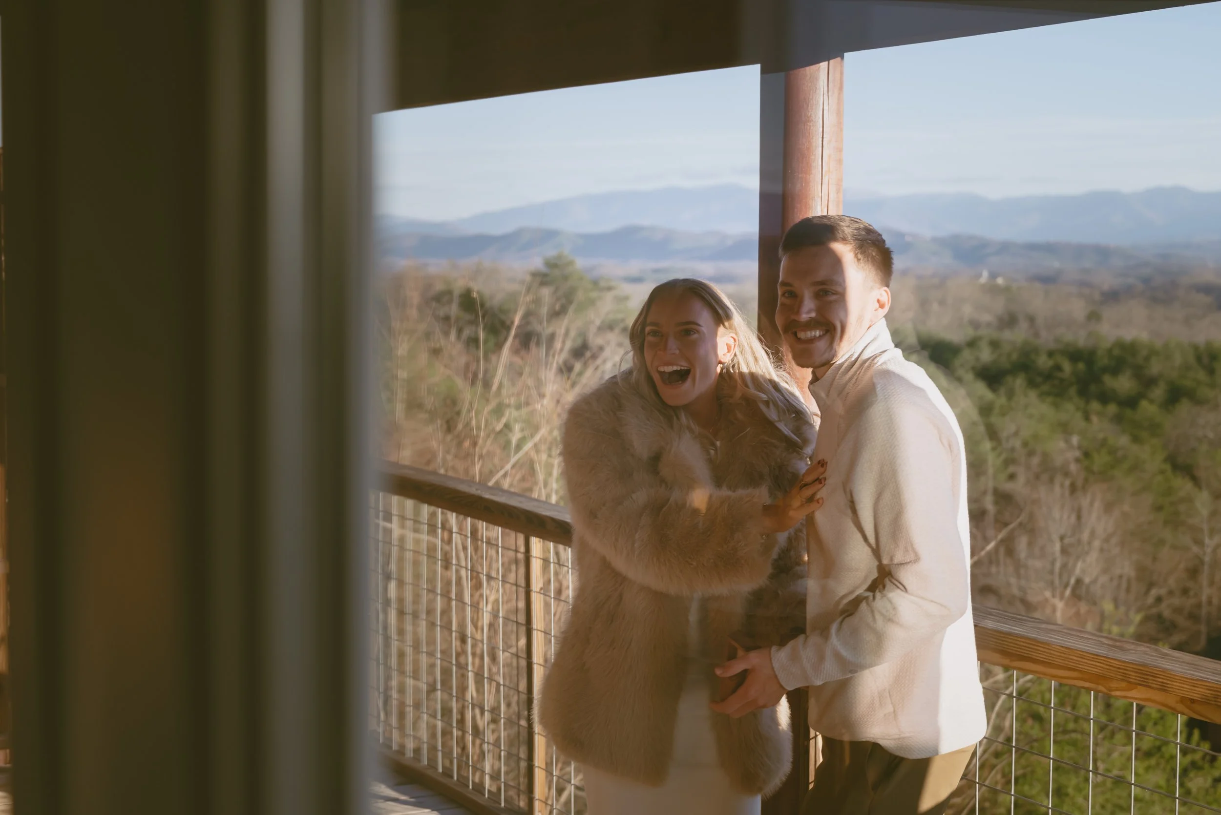 Cabin Proposal in The Smoky Mountains