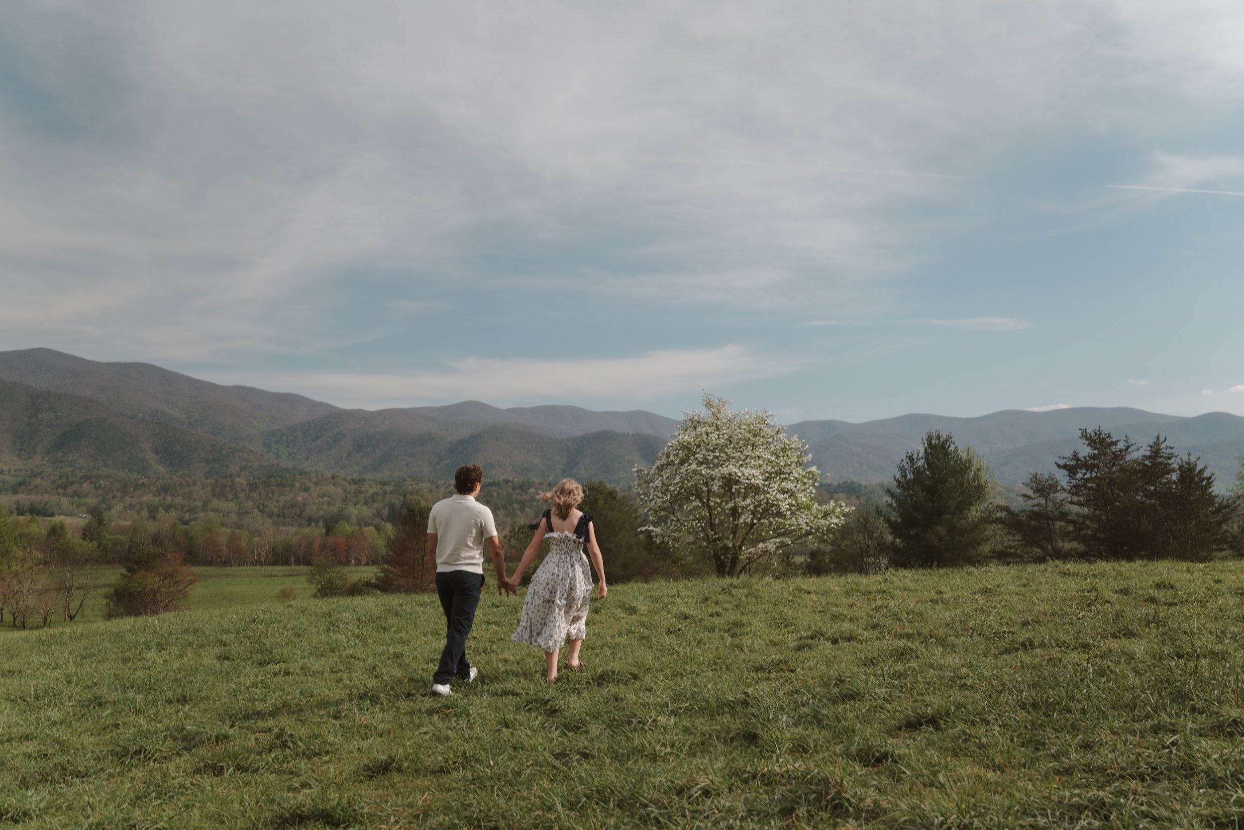Smoky Mountain Couples Session at Cades Cove