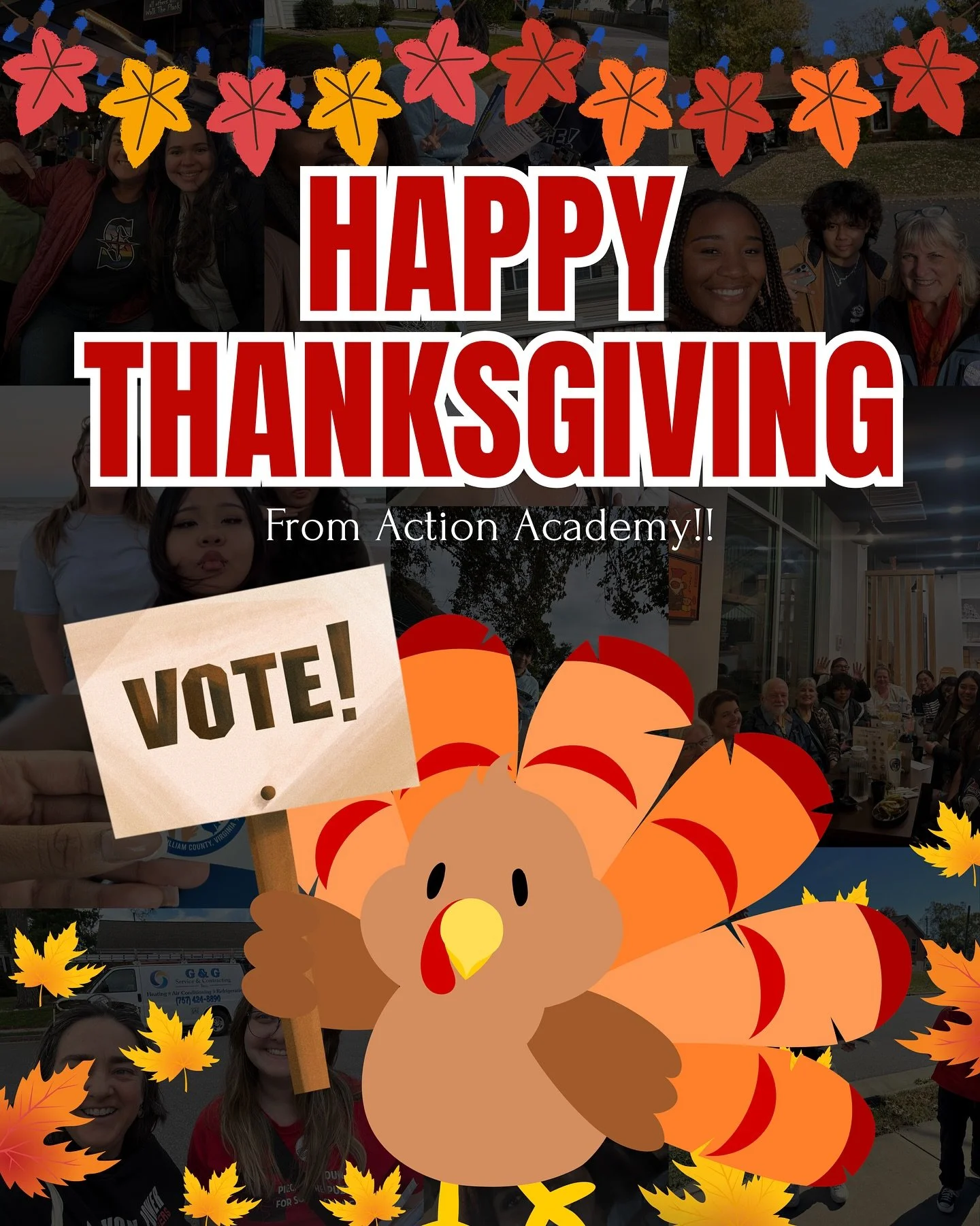 Today we&rsquo;re thankful for the power of learning, the strength of community and the young leaders shaping our future. Happy Thanksgiving from Action Academy!🍁🦃
&bull;
&bull;
&bull;
#explorepage✨ #thanksgiving #community #actionacademy #civiceng