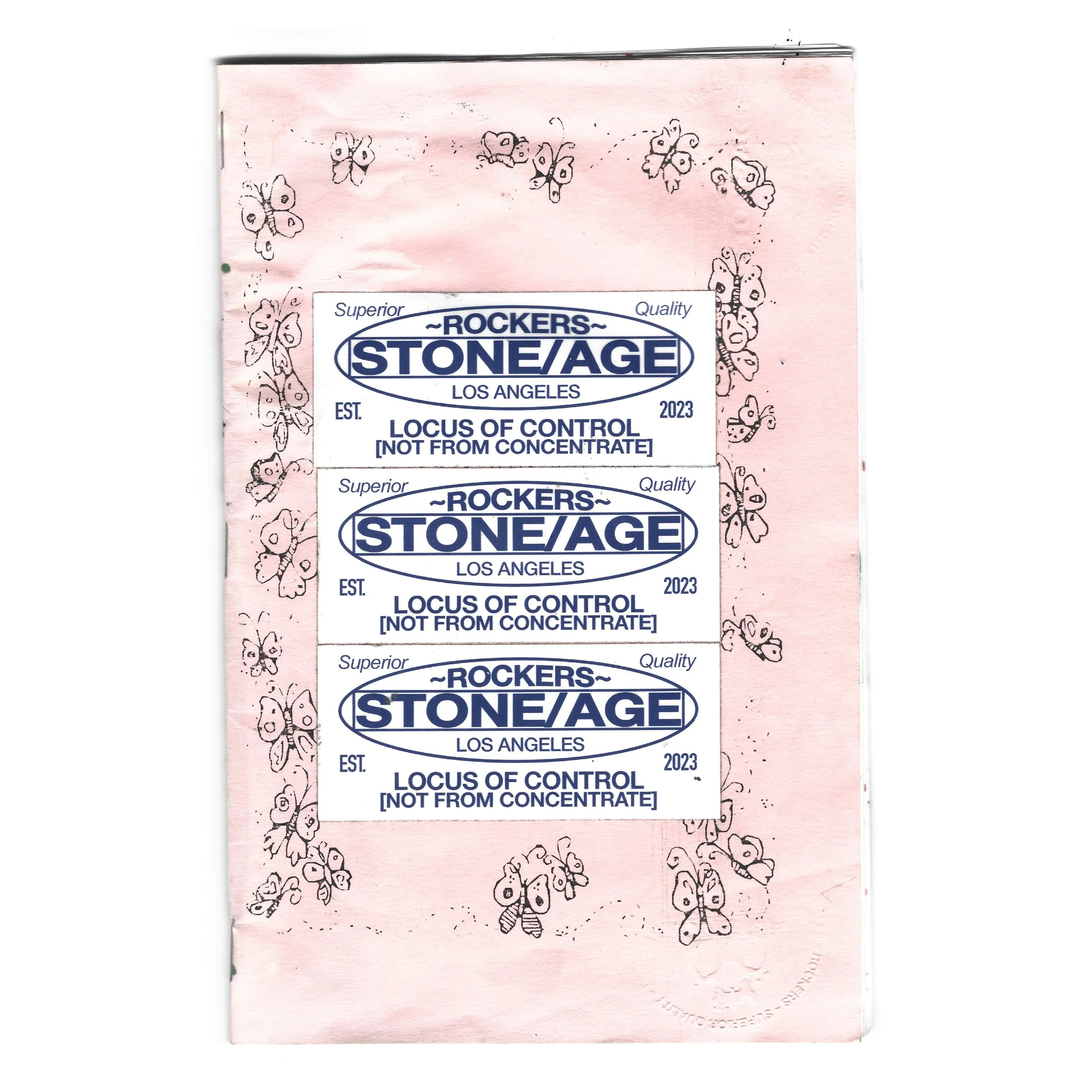 "Stone/Age Collab #1" Zine