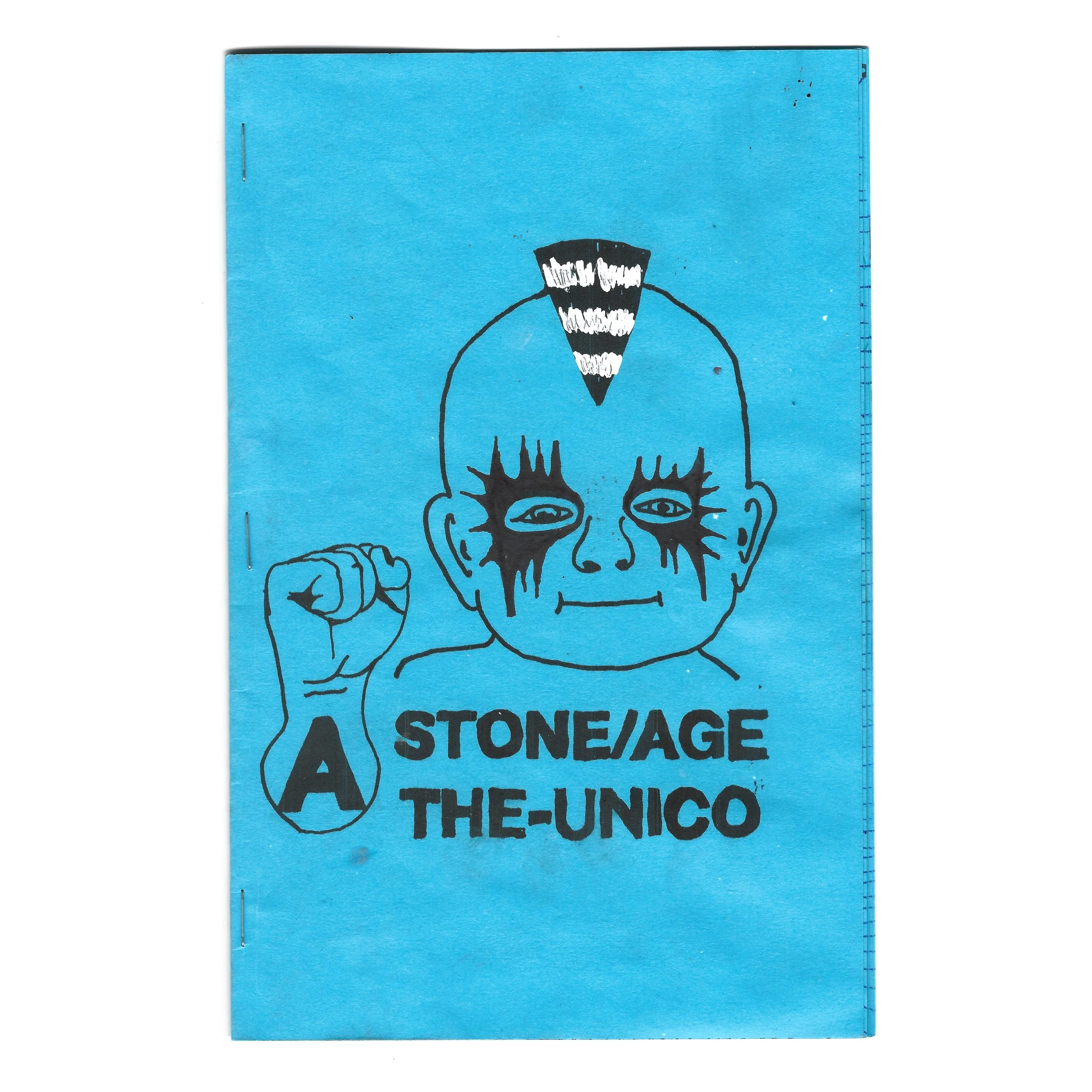 "Stone/Age X The-Unico" Zine (blue)
