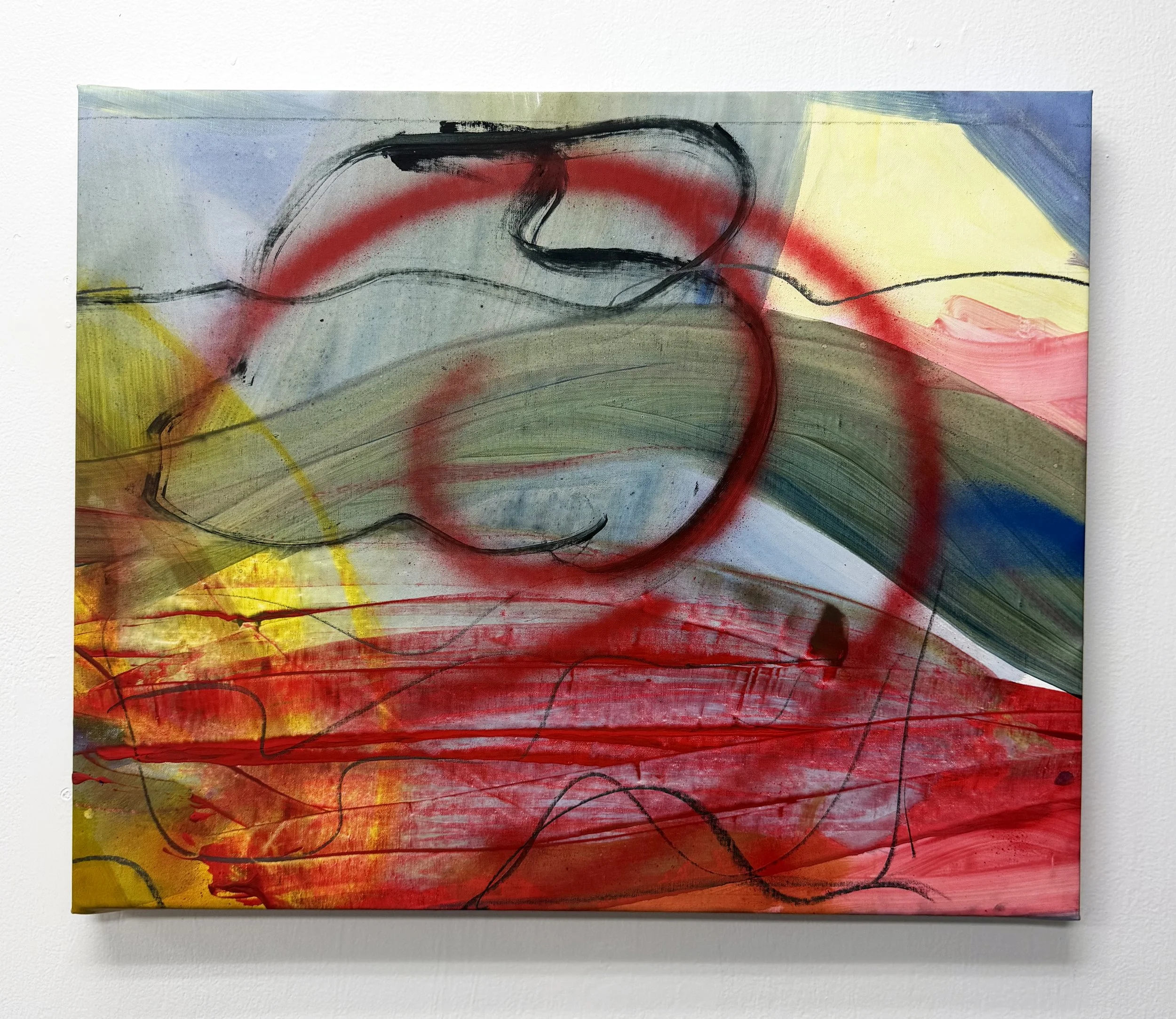 Sadie Laska - The past is the future that already happened, 2026 (24"x20")