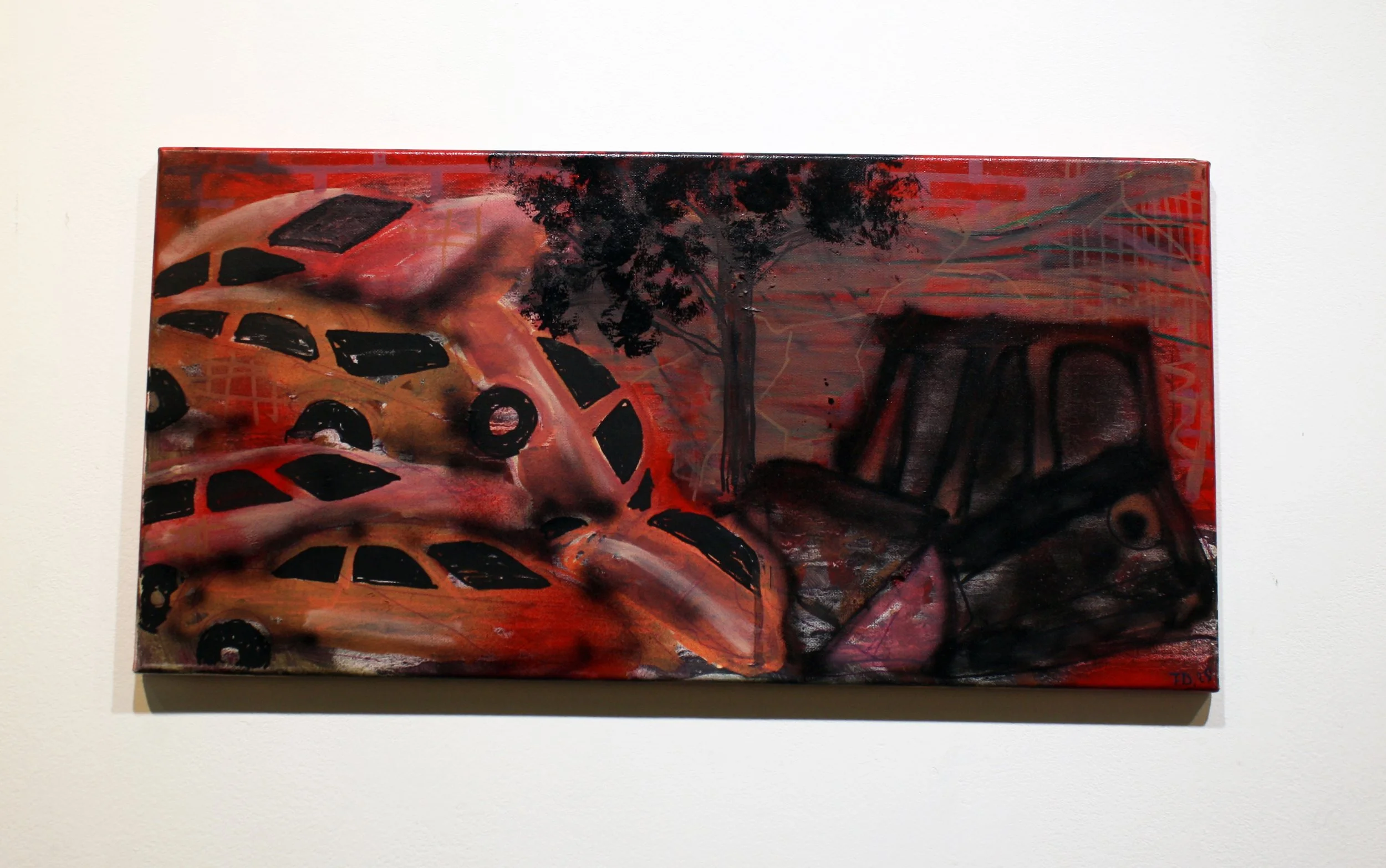 Still Burning, 2025
acrylic on canvas