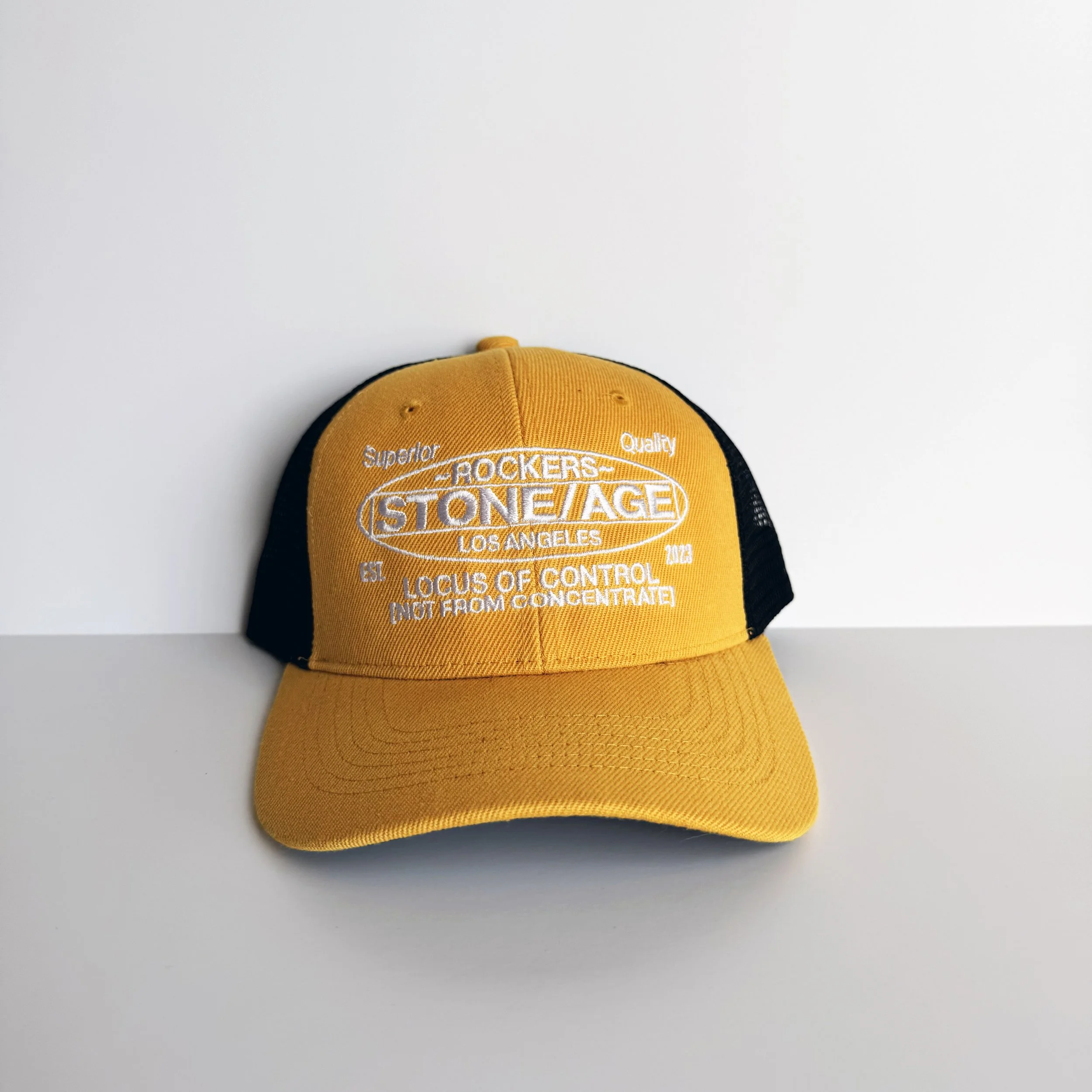 "Rockers" trucker hat (yellow)