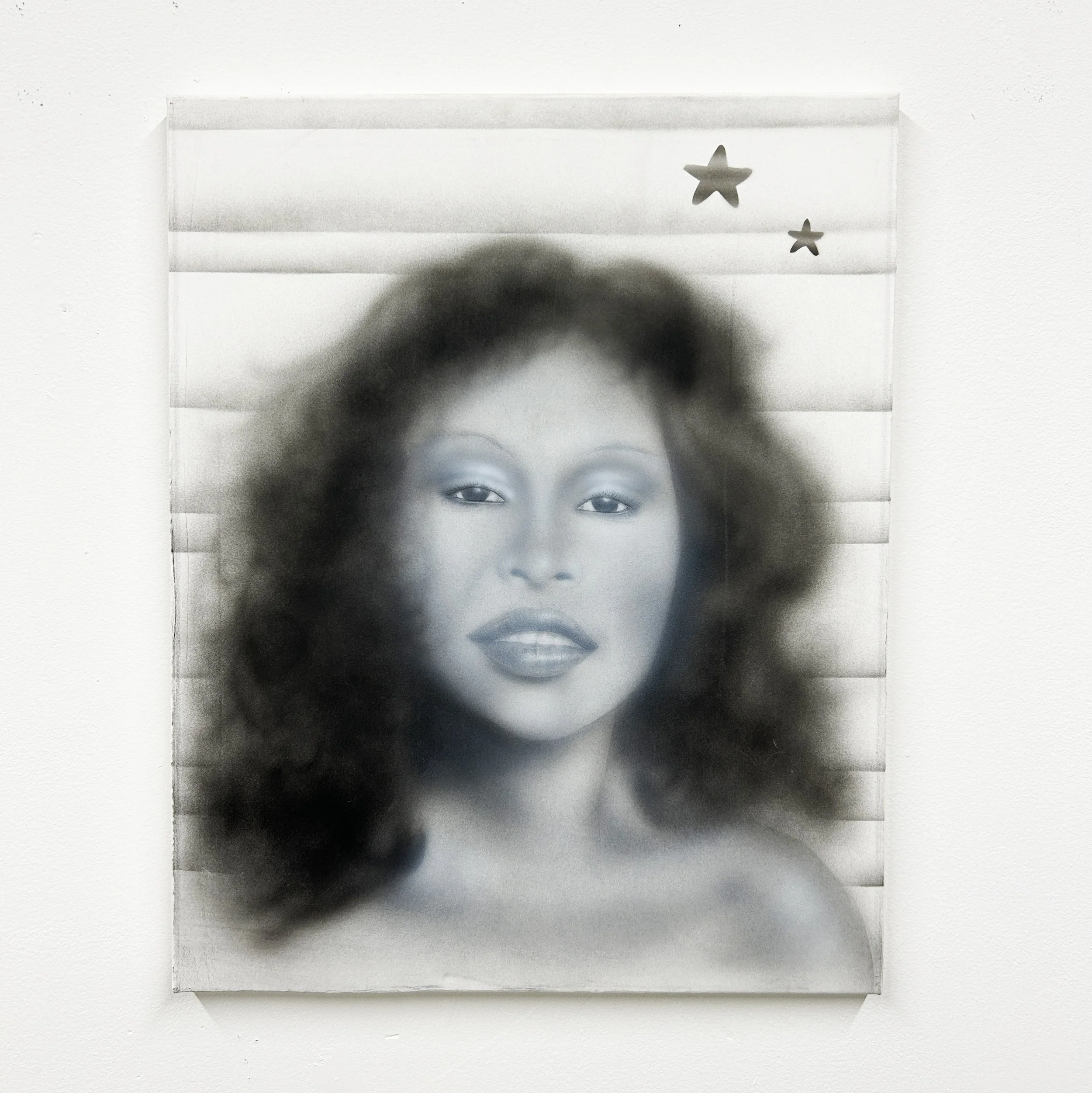Yvette Marie, 2025
airbrush on canvas
16"x20"