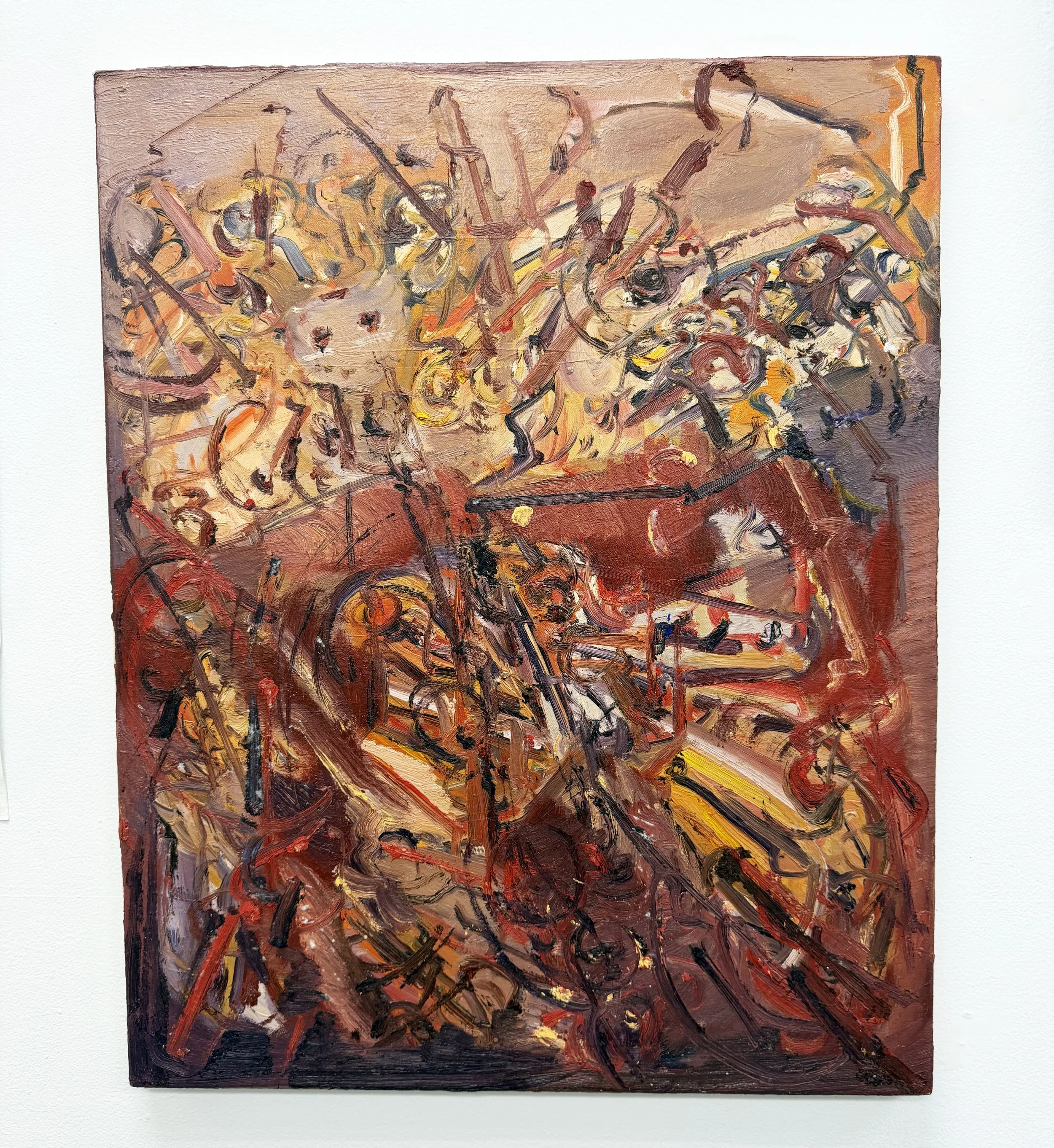 Elmi Mata - Break Your Neck, 2022 (16"x20")