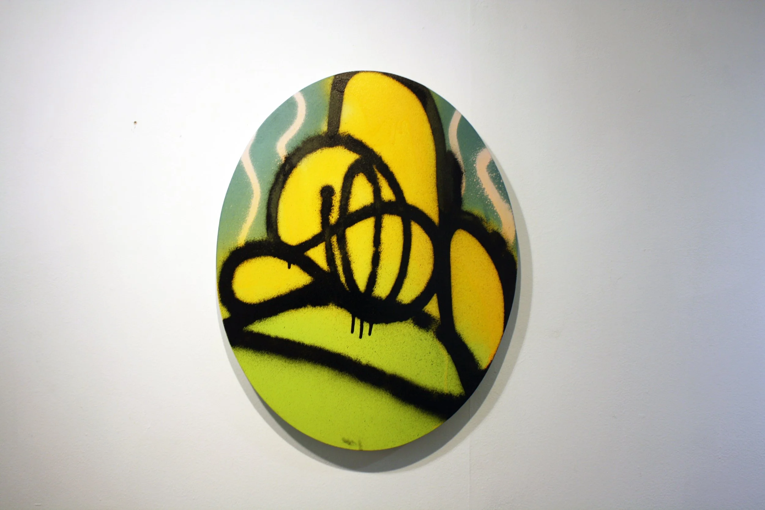 Untitled, 2019
spray paint on canvas