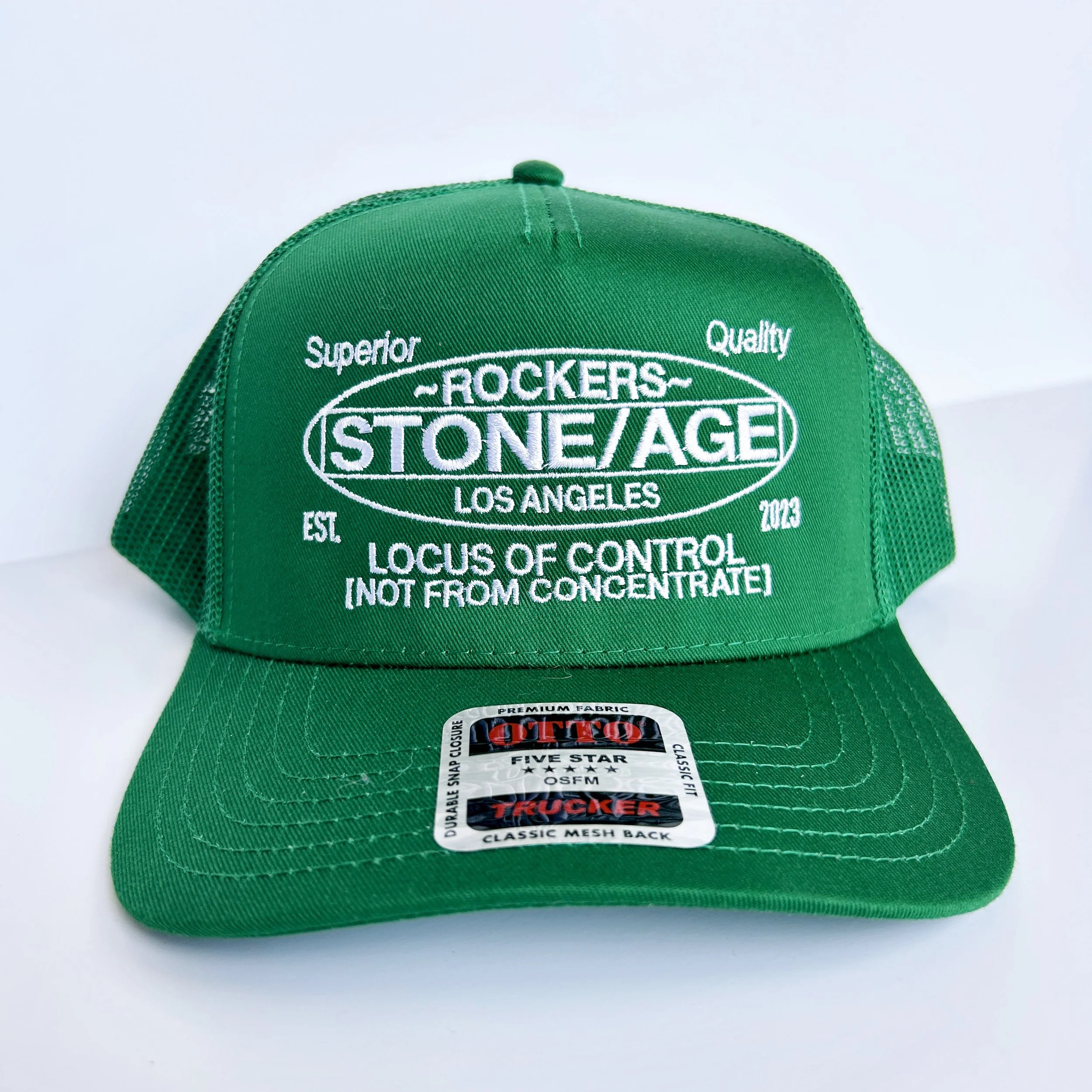"Rockers" trucker hat (green)