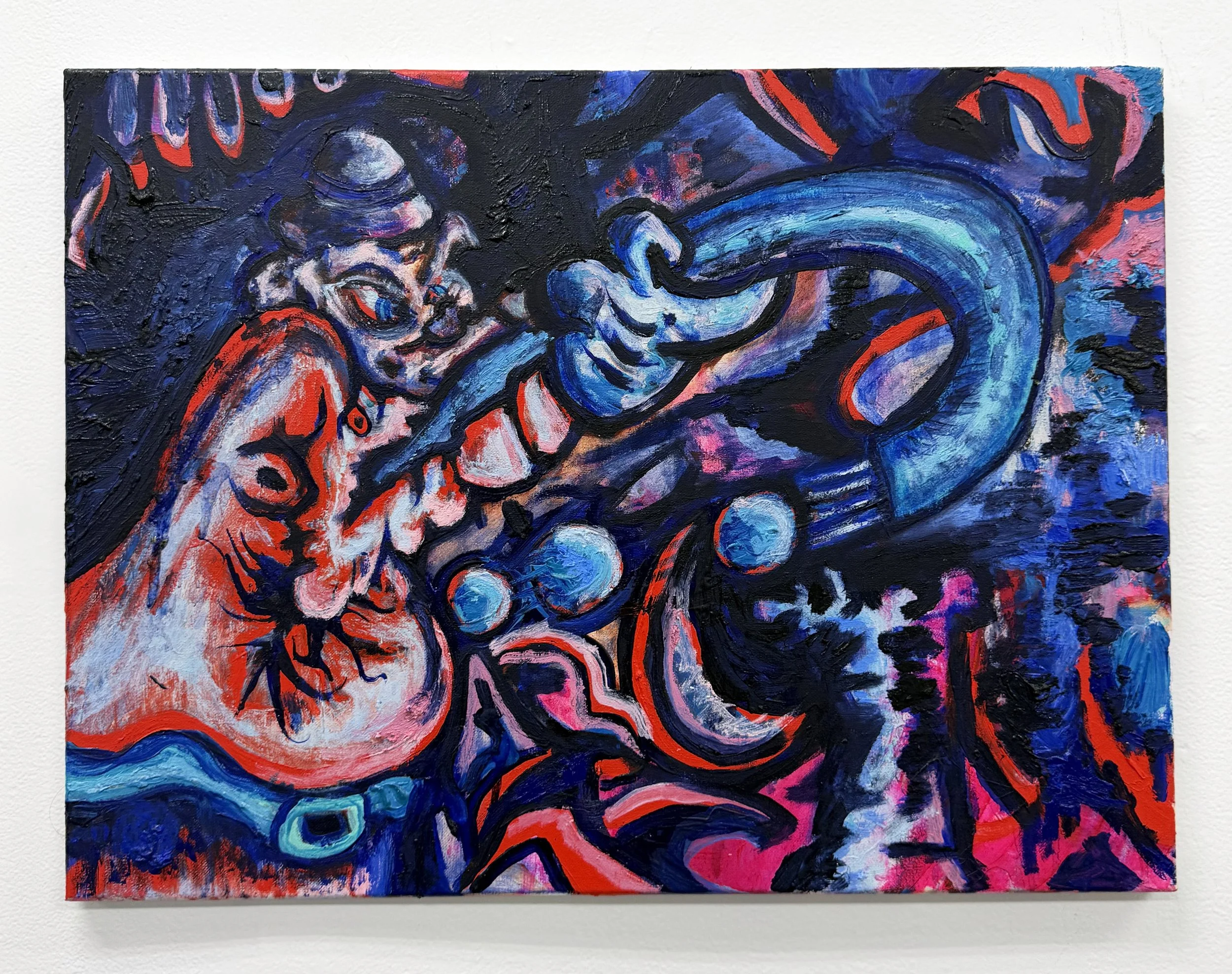 Noah Czarnecki Freeman - Jouissance, 2026 (24"x18")