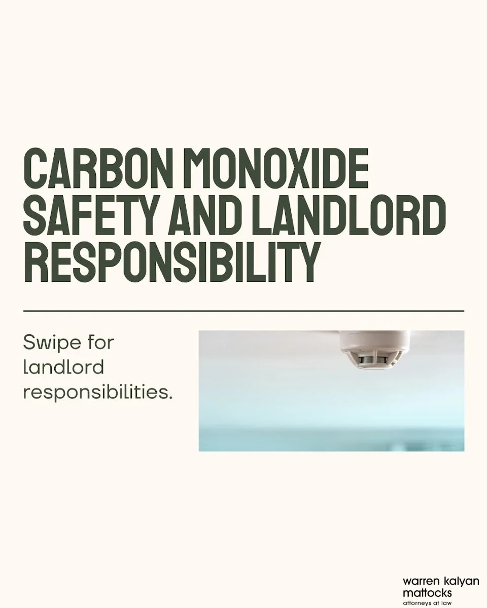 Carbon monoxide poisoning is one of the leading causes of accidental poisoning deaths in the U.S., and many states now require working detectors in rental units, especially those with fuel-burning appliances or attached garages. 

As a landlord, ensu