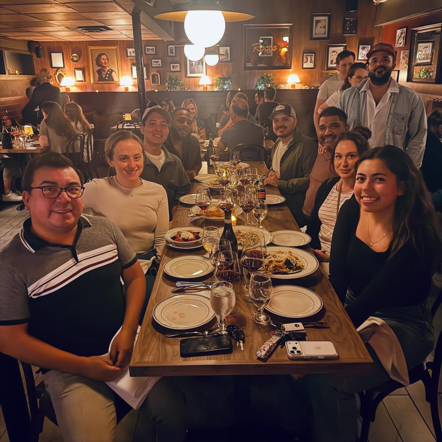 Incredibly thankful for our team and our amazing clients!  Thank you @_nicholas_ford_  and the team at @roccosaustin for an awesome meal!!