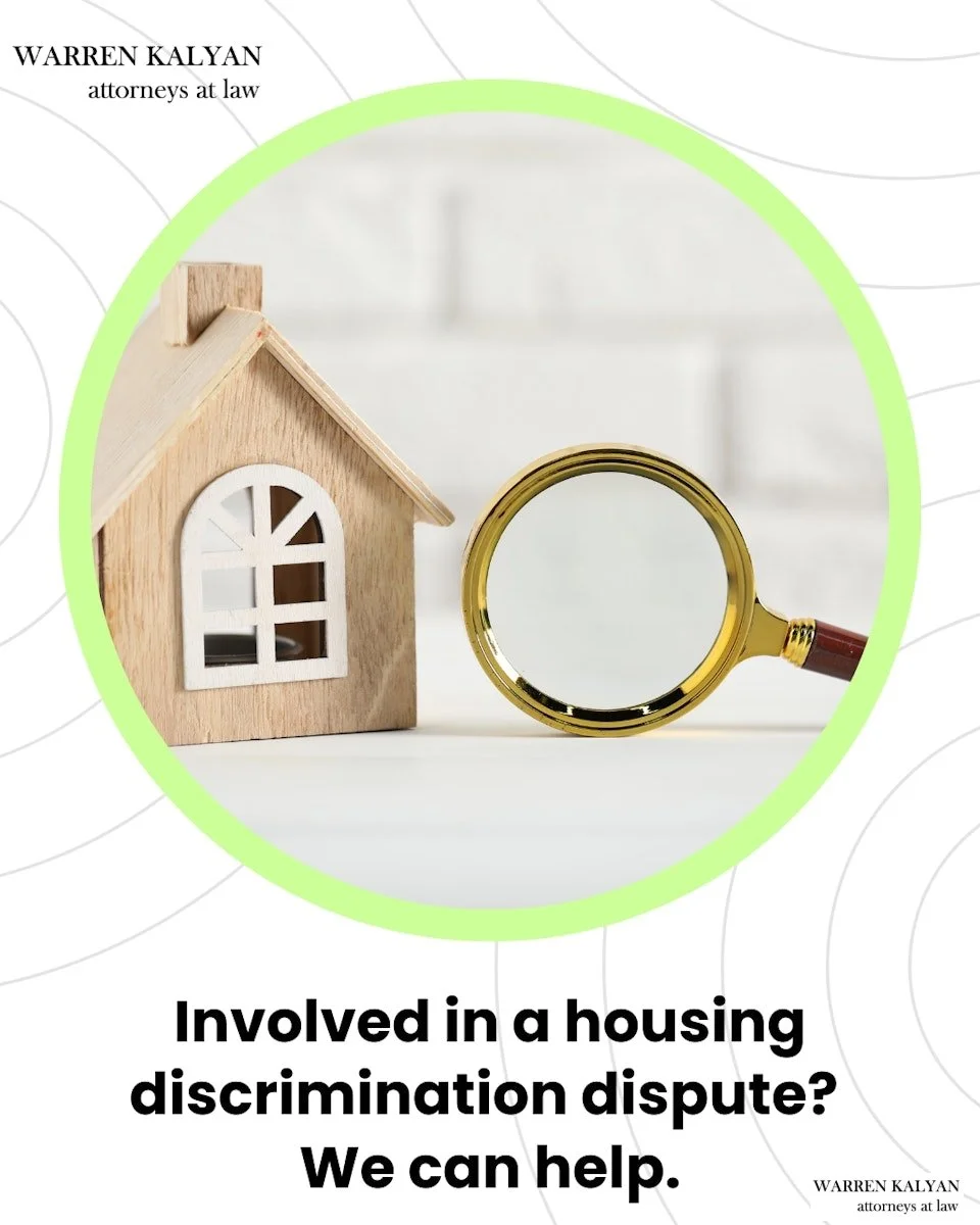 Housing discrimination is not always obvious&mdash;but it is always unlawful.

You may be facing housing discrimination if you&rsquo;ve experienced:

 🏡 Refusals to rent or sell based on race, religion, or family status

 📄 Unequal application requ