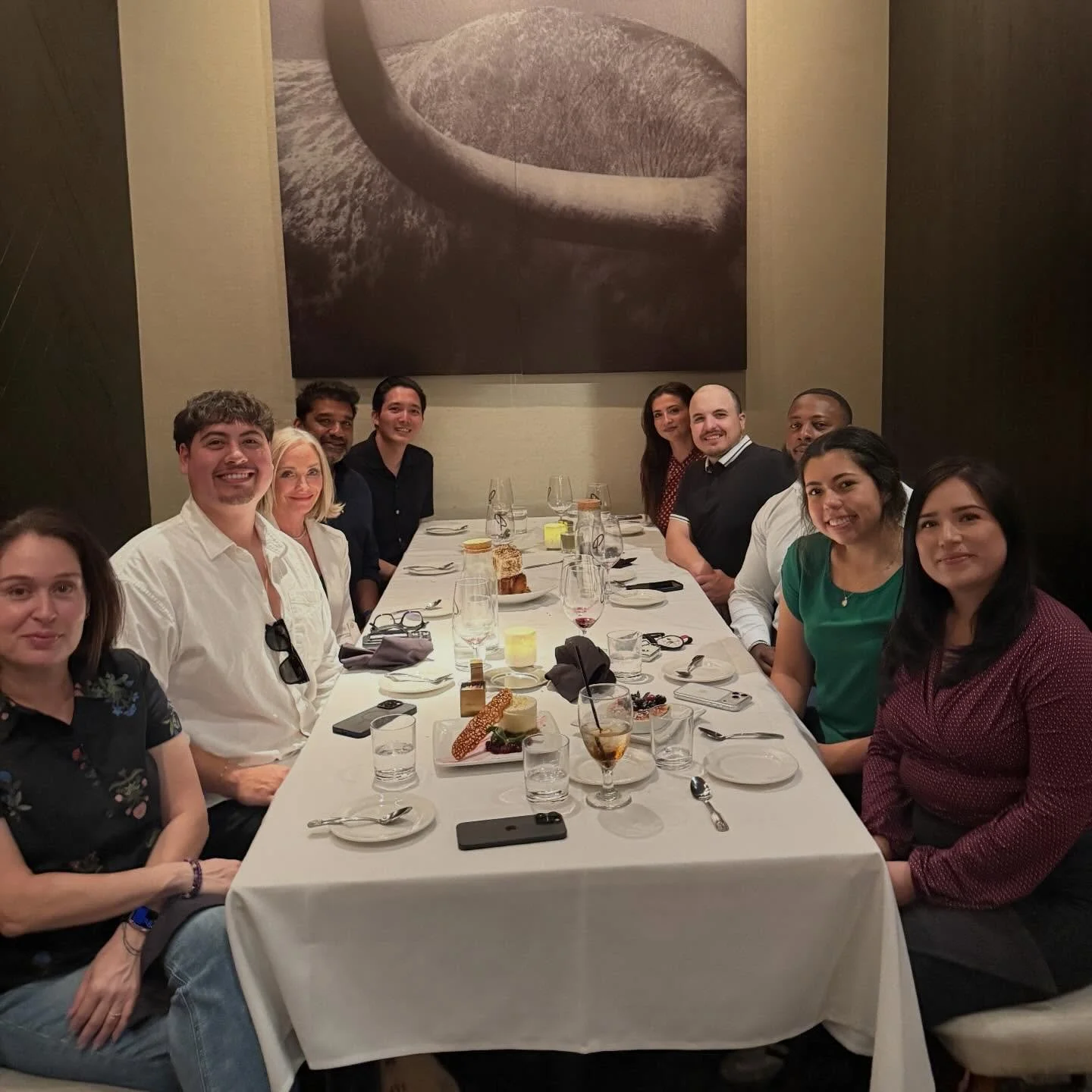 Another awesome firm dinner @warrenkalyan @perrys_steakhouse