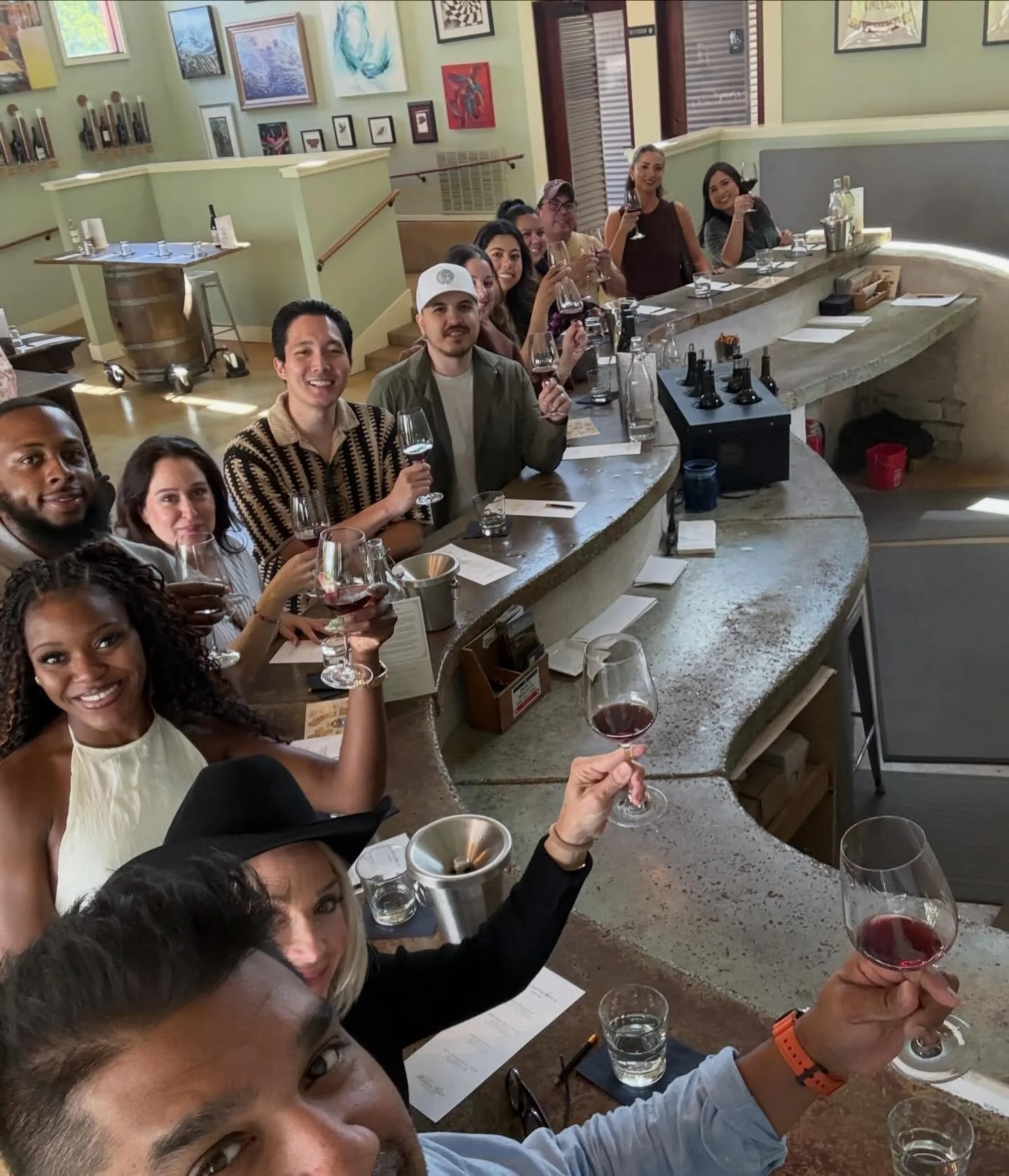 6th Annual @warrenkalyan offsite.  We are blessed to have such a rad team. 🍷🍷