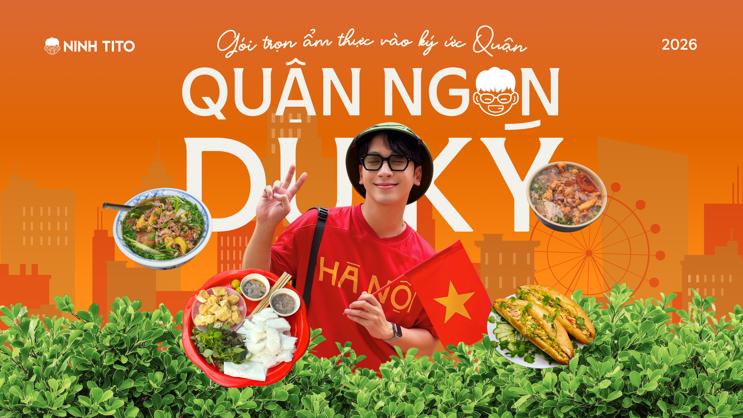Quận Ngon Du Ký: Hành trình kể chuyện ẩm thực Hà Nội qua từng quận