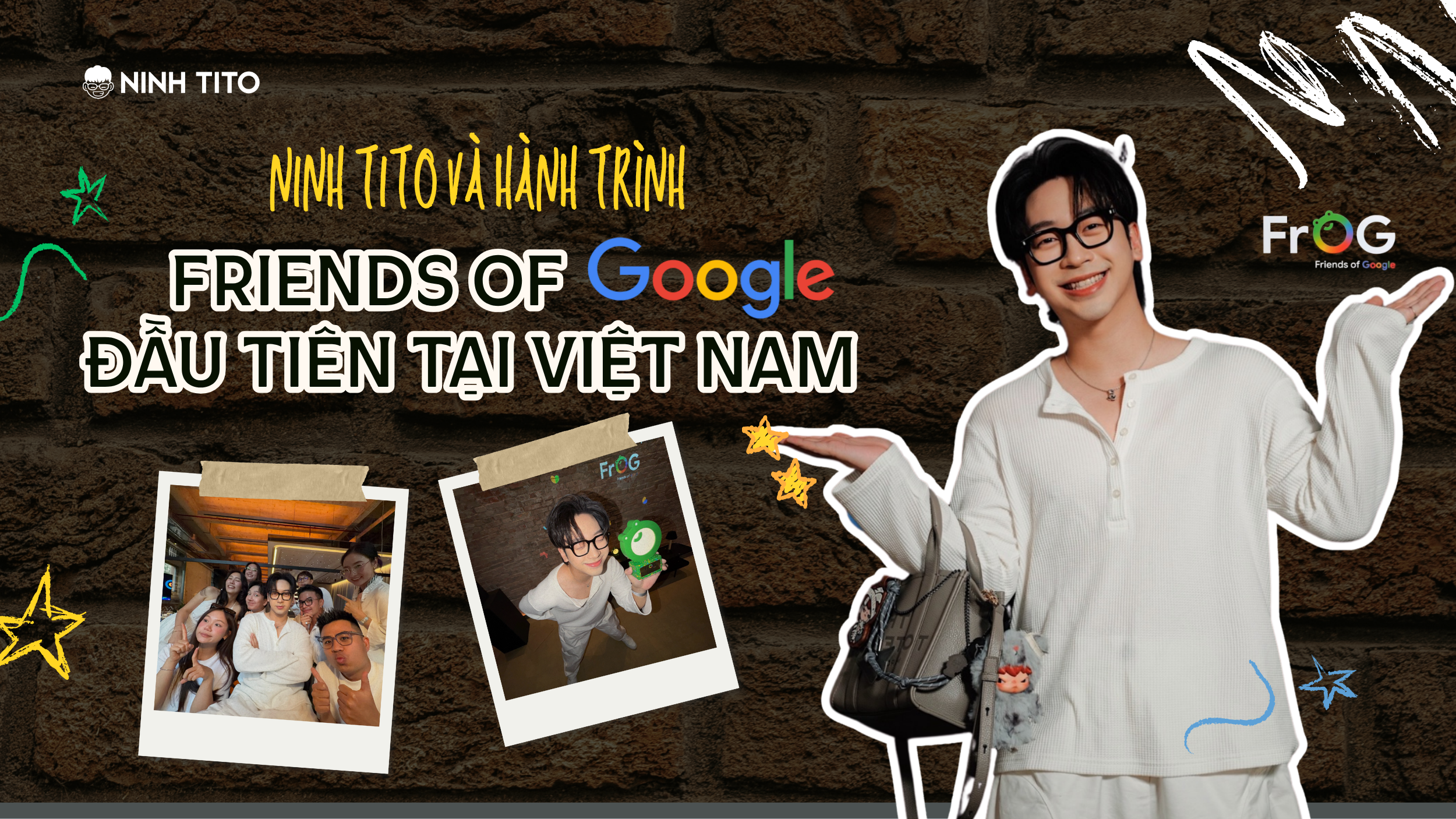 Ninh Tito trở thành 1 trong 12 Friends of Google đầu tiên tại Việt Nam: Hành trình từ Food Reviewer đến Người kể chuyện ẩm thực