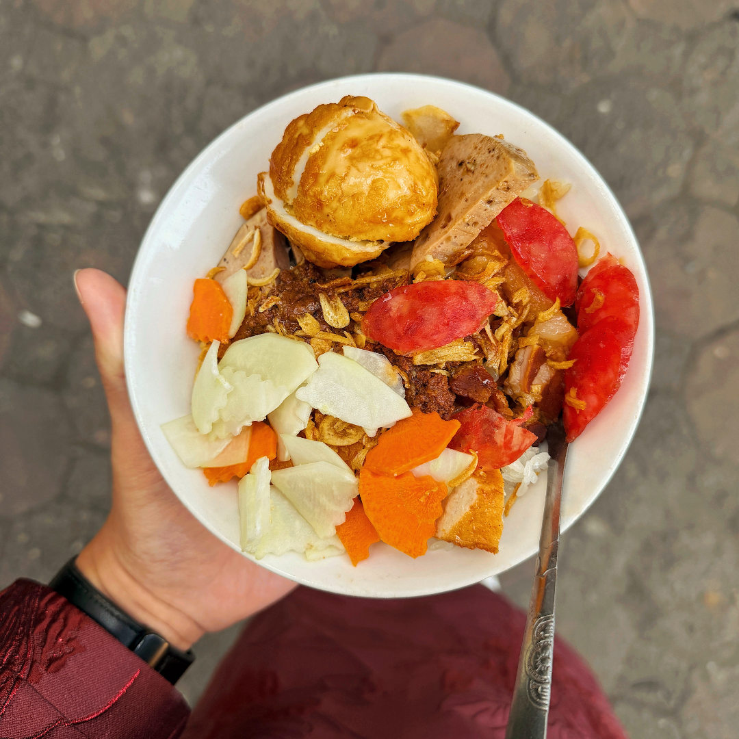 xôi thập cẩm Hà Nội full topping