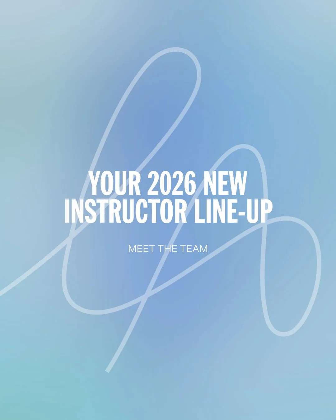 A new year is the perfect time to reconnect - with your routine, and with the people who make every class special ✨️⁠
⁠
Your LA instructor family is stepping into 2026 with a mix of familiar favourites and fresh new energy. Some faces you know and lo