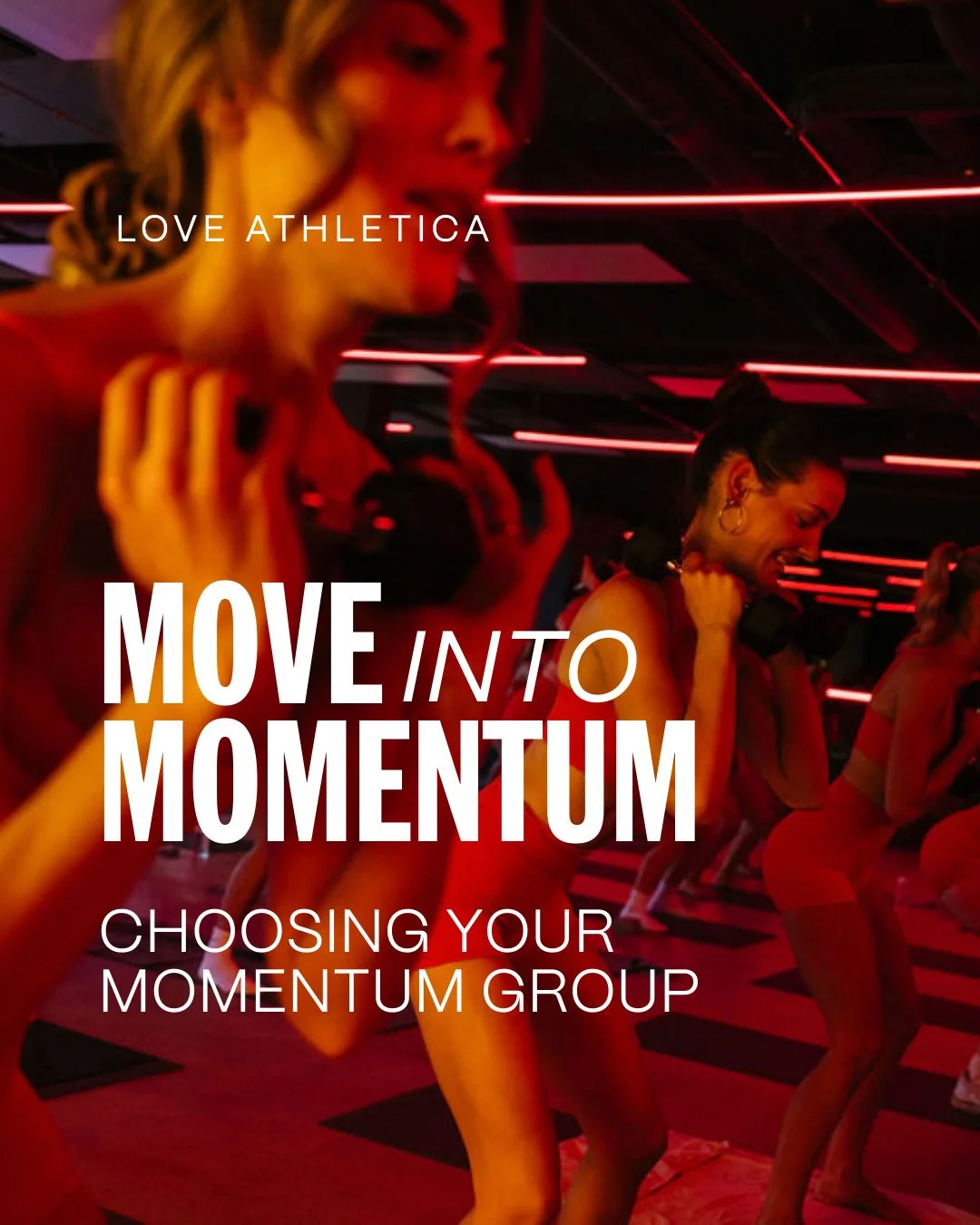 Our Move Into Momentum Challenge is all about setting yourself a direction and an intention to keep coming back to. The key to doing something well, is to stay focused. ⁠
⁠
So, we&rsquo;ve created four Momentum Groups for you to choose from - this is