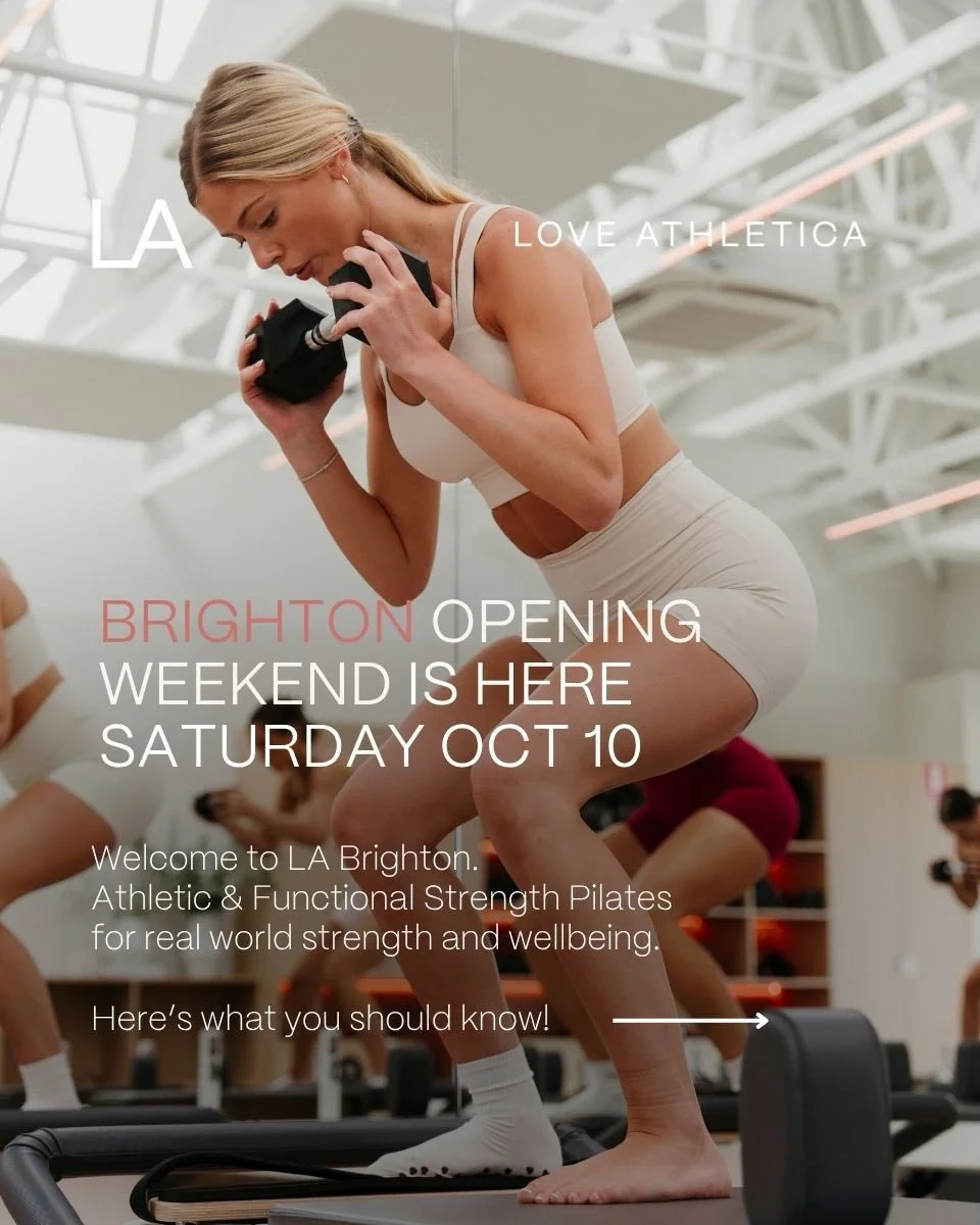 Brighton, we are almost ready for you! 🙌🏻

Have questions ahead of us opening on Saturday? Don&rsquo;t worry we&rsquo;ve got you covered ❤️&zwj;🔥

Still have some questions? Email our customer service team at hello@loveathletica.com.au and they&rs