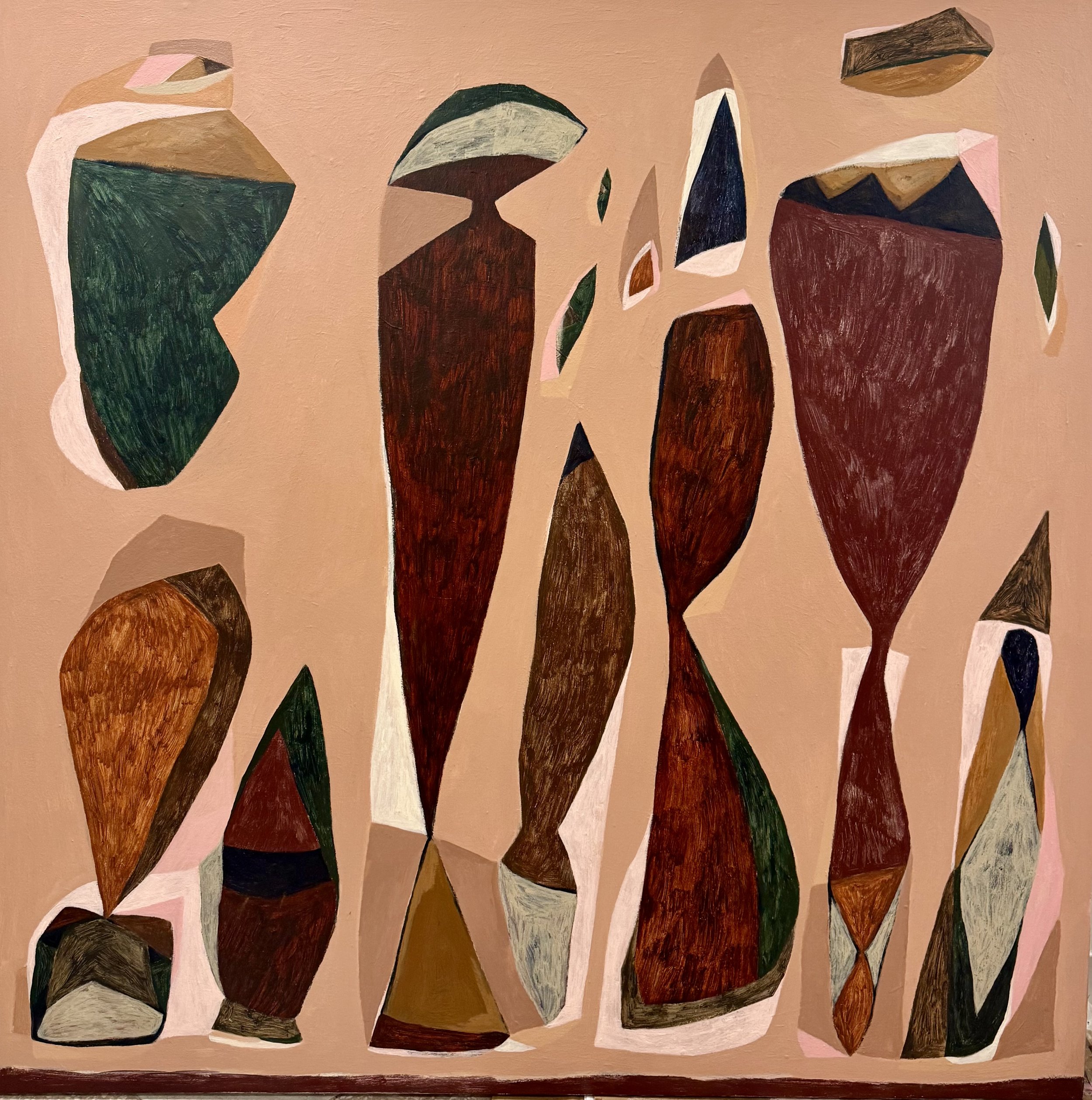 The Floating shapes