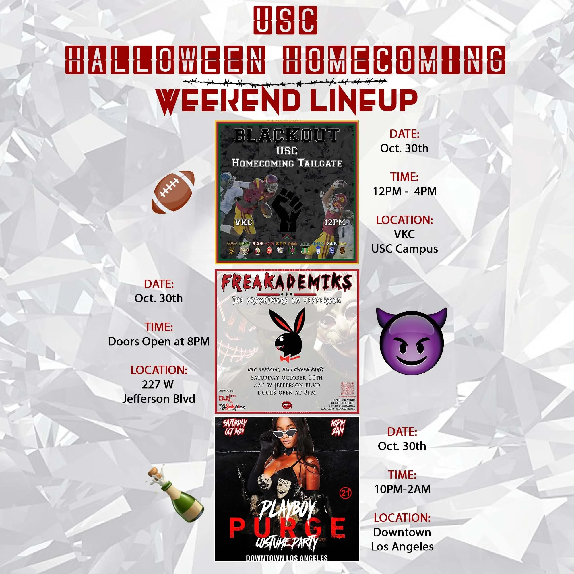 Homecoming Weekend Lineup.JPG