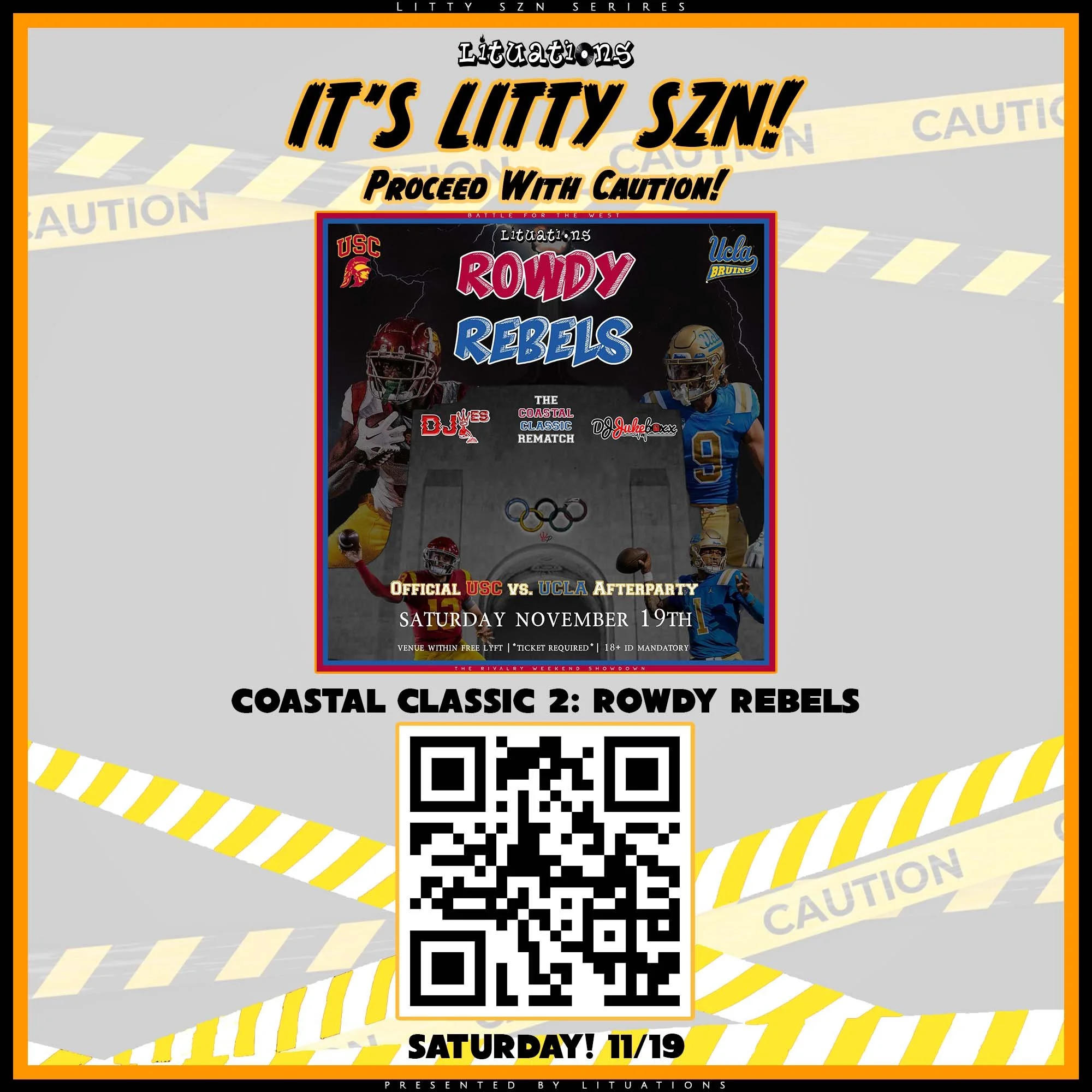 Proceed with Caution Flyer Rowdy Rebels.JPG