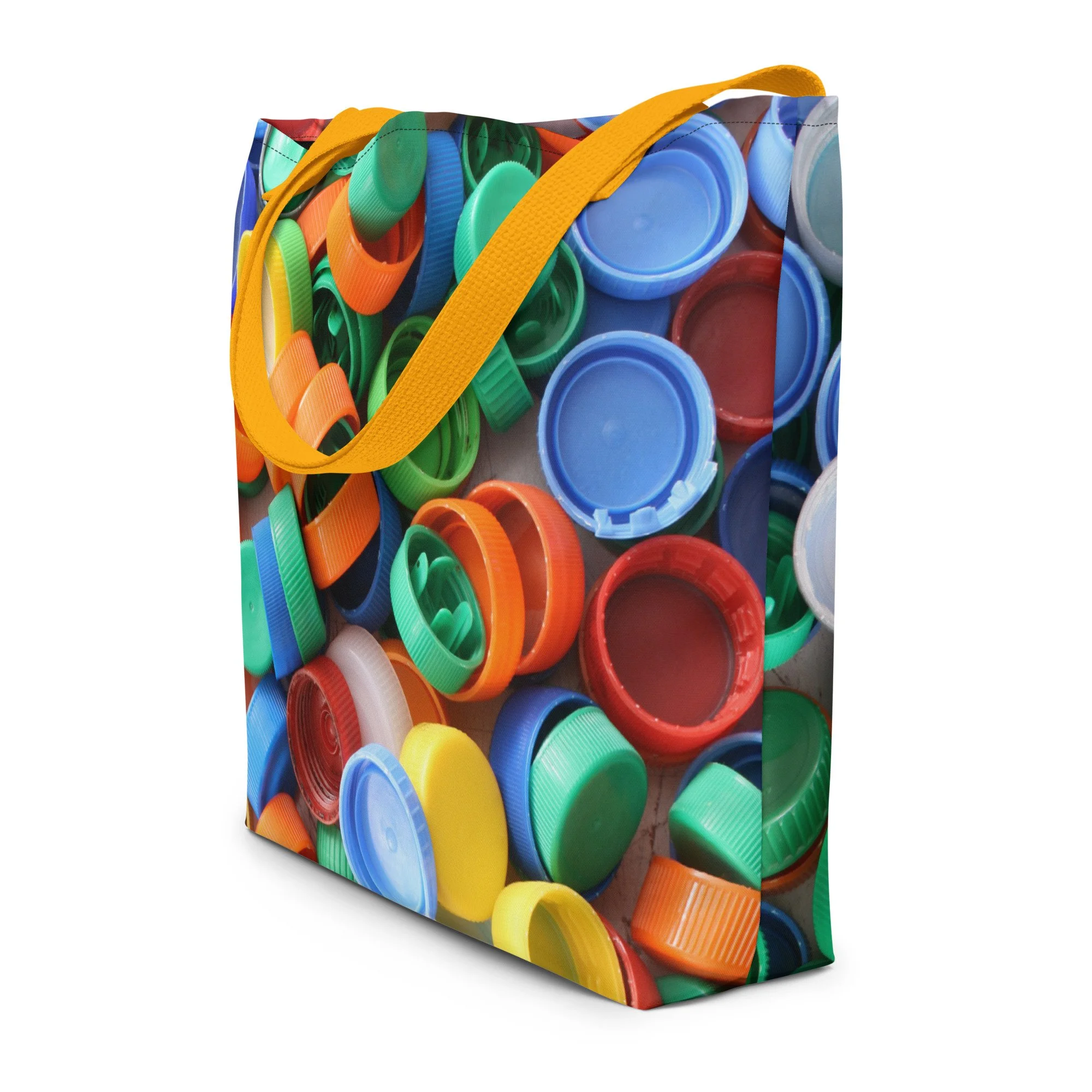 Bottle Caps Tote Bag