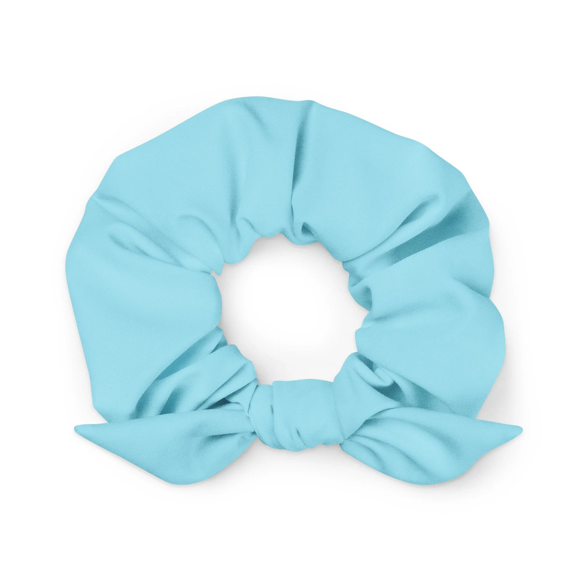 Blizzard Blue Recycled Scrunchie