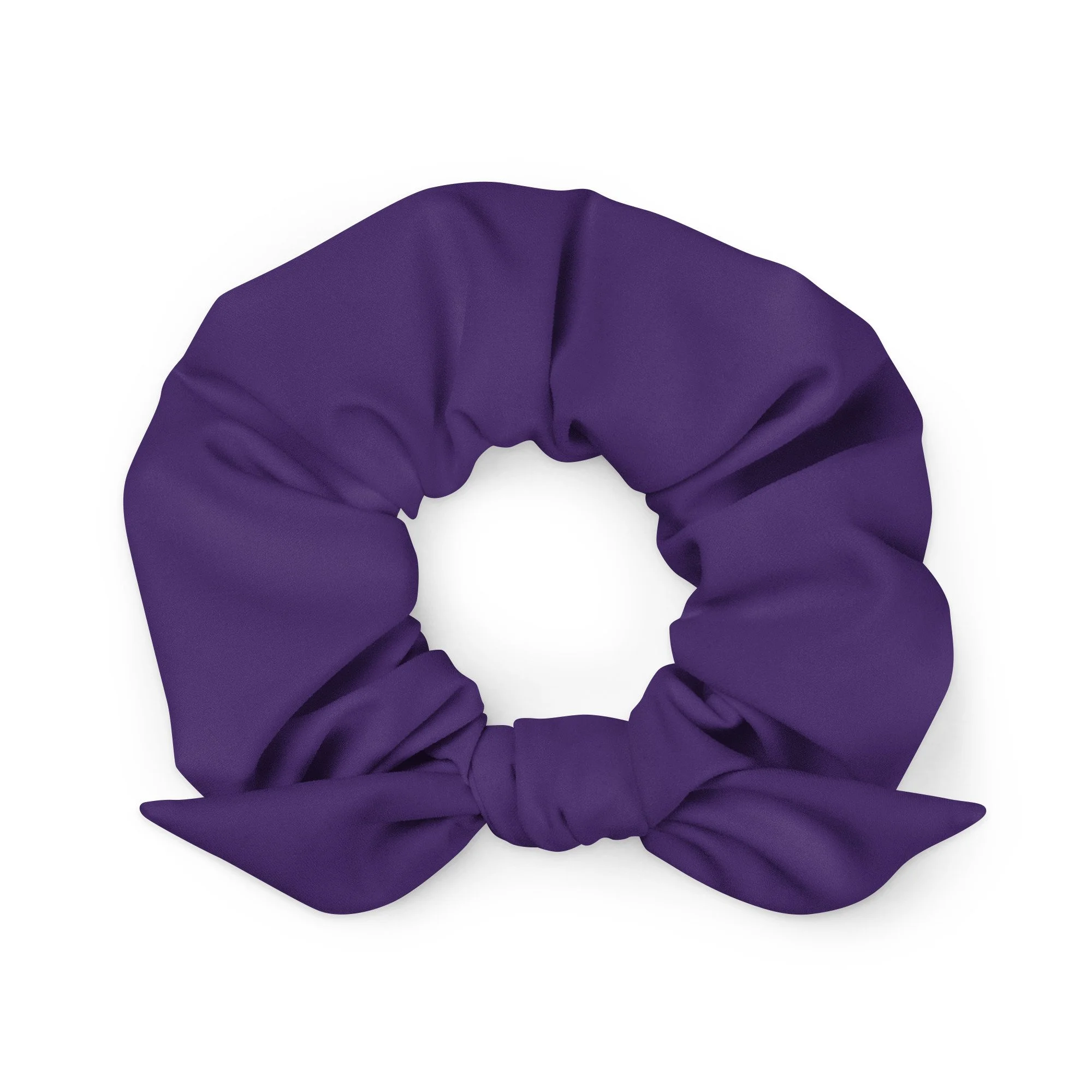 Purple Recycled Scrunchie