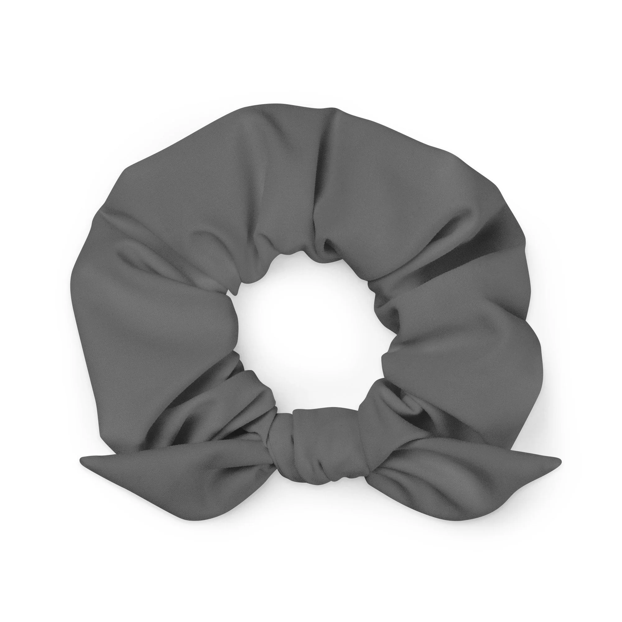 Grey Recycled Scrunchie