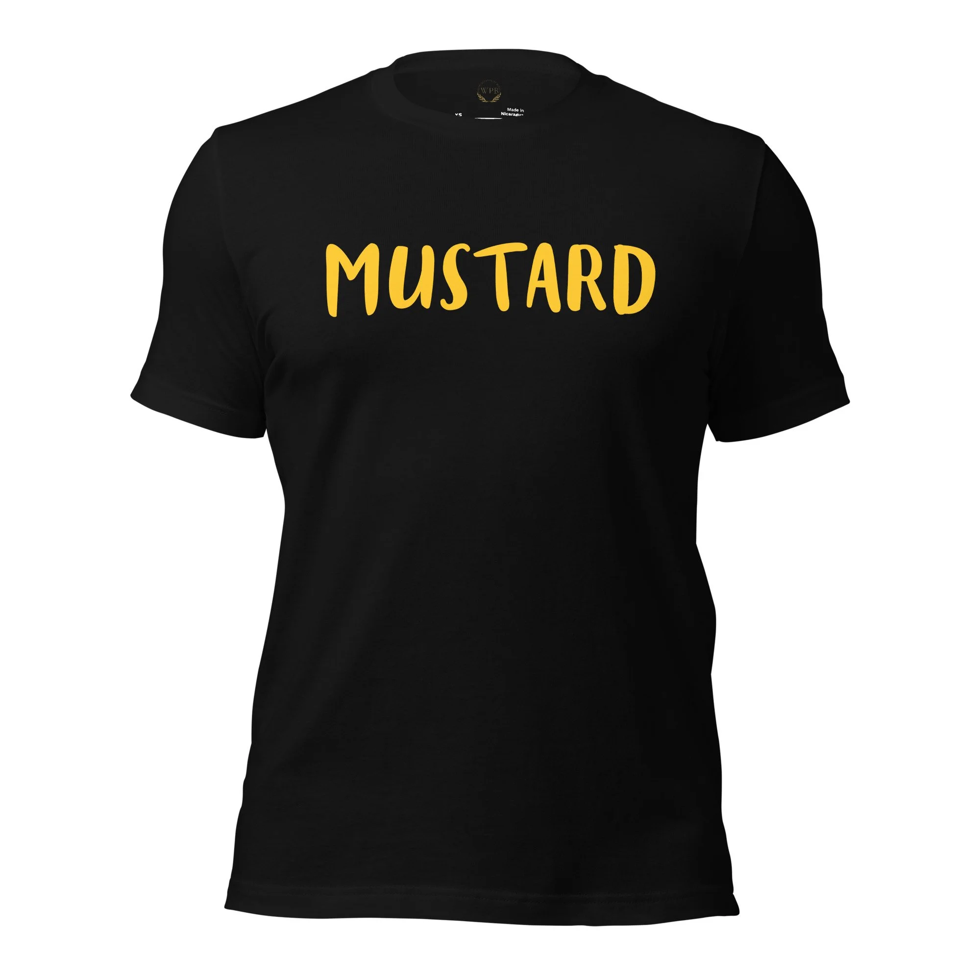 Mustard Graphic Unisex t-shirt
