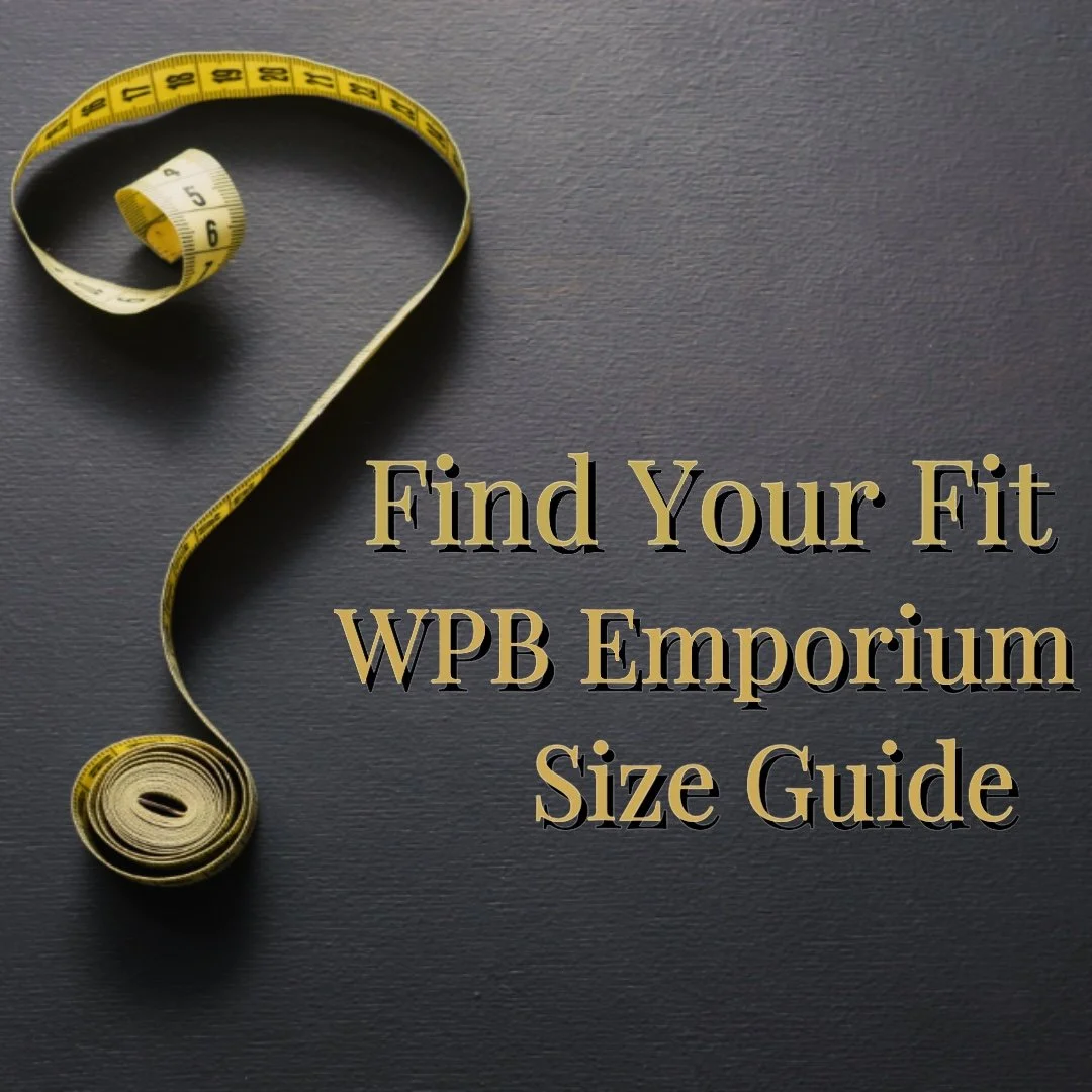 Size Guide | WPB Emporium
